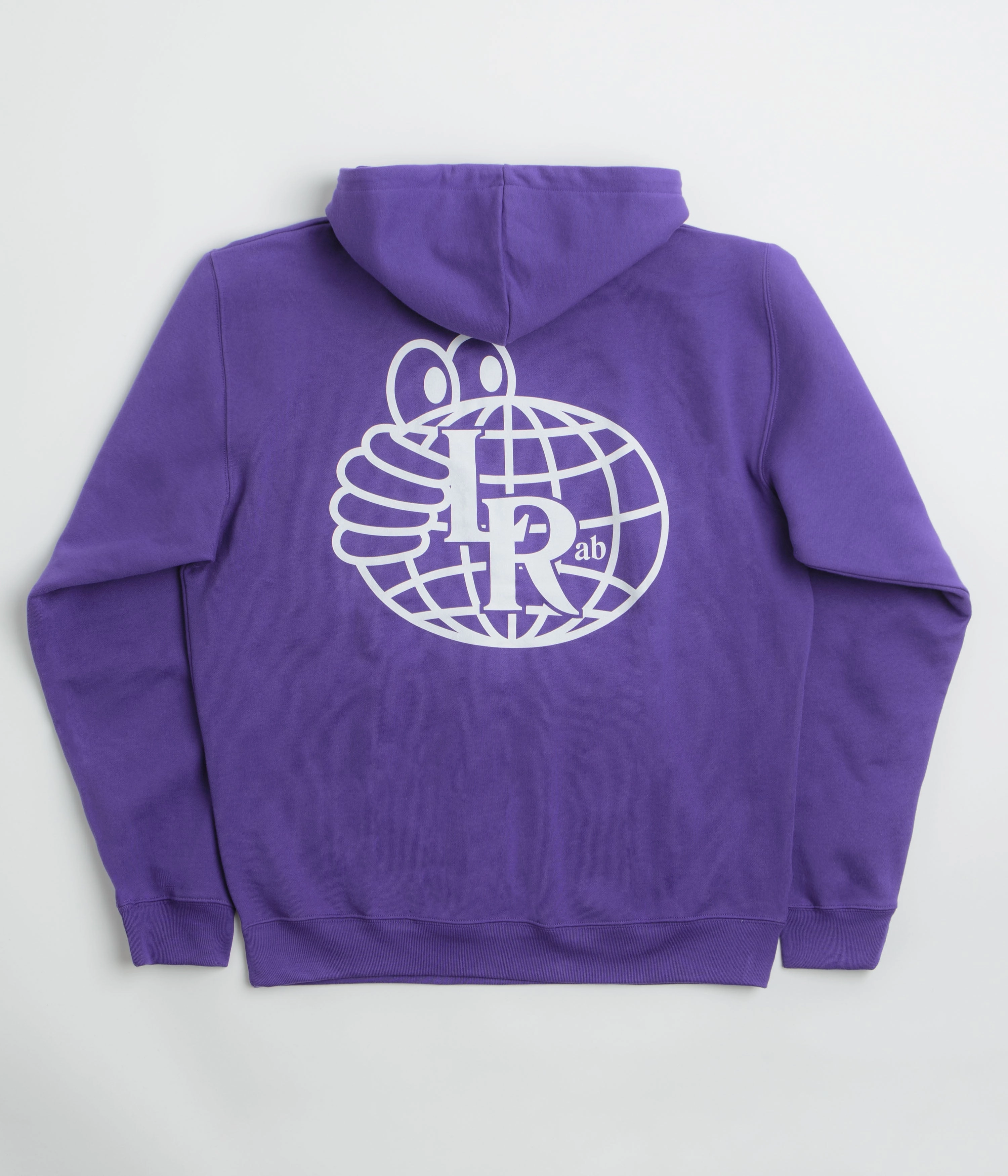 Jungle style Style Feel Last Resort AB Atlas Monogram Hoodie - Heliotrope / White
