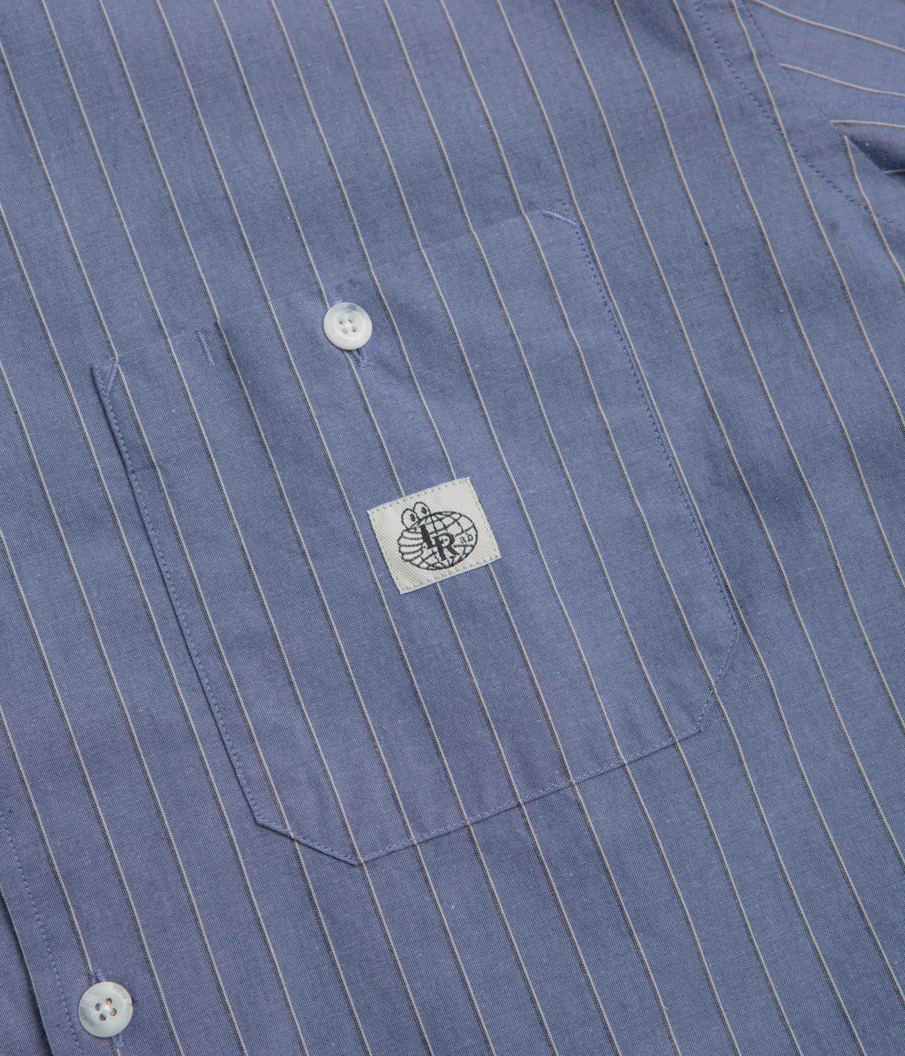 Graduation Attire All-Purpose Wear Last Resort AB SS-SM001 Short Sleeve Shirt - Zen Blue