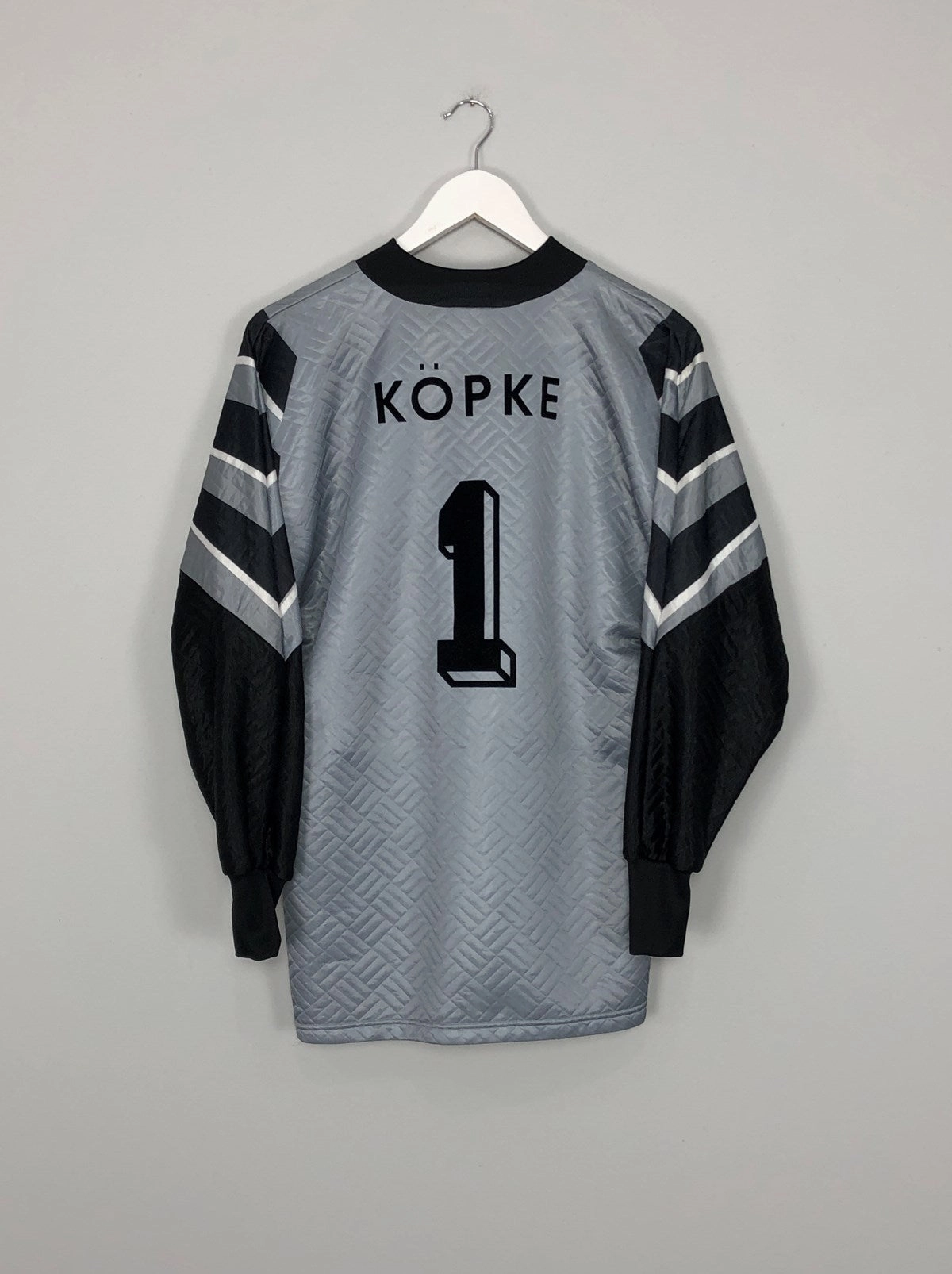 1996/98 ADIDAS (GERMANY) KOPKE #1 TEMPLATE GK SHIRT (S) Seamless Knitting Comfort Apparel