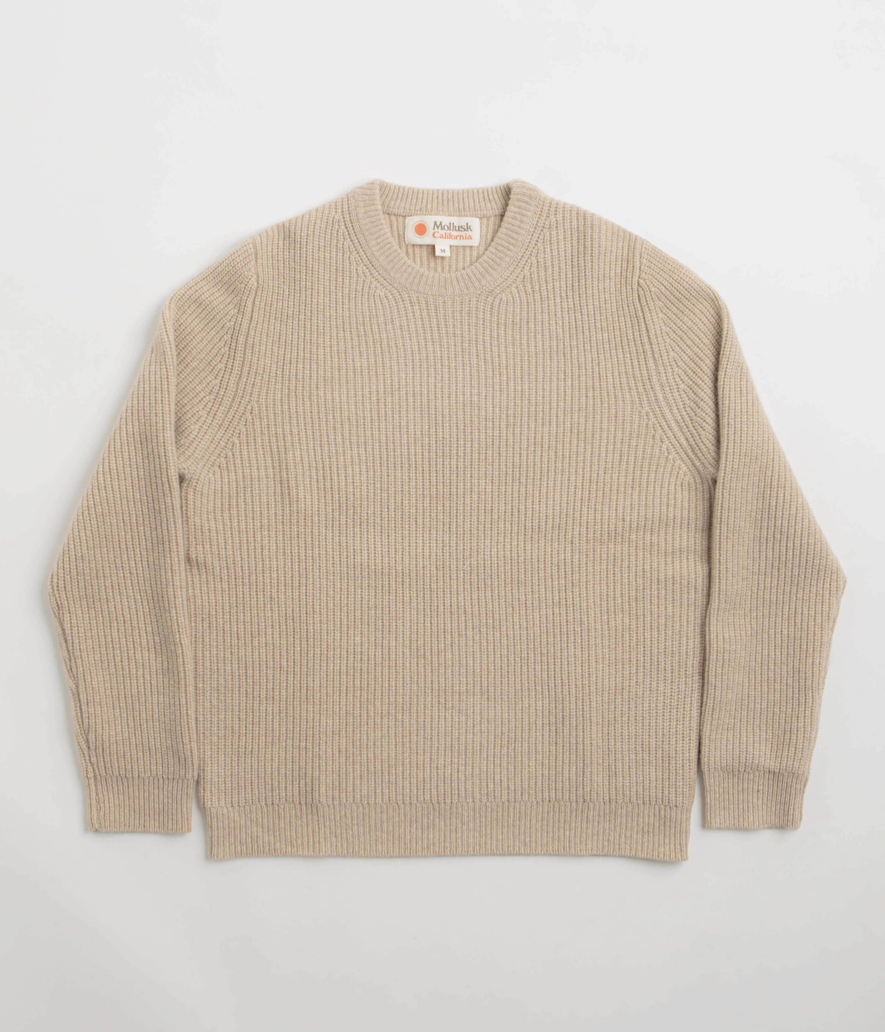 Casual apparel Mollusk Merino Crewneck Sweatshirt - Linen