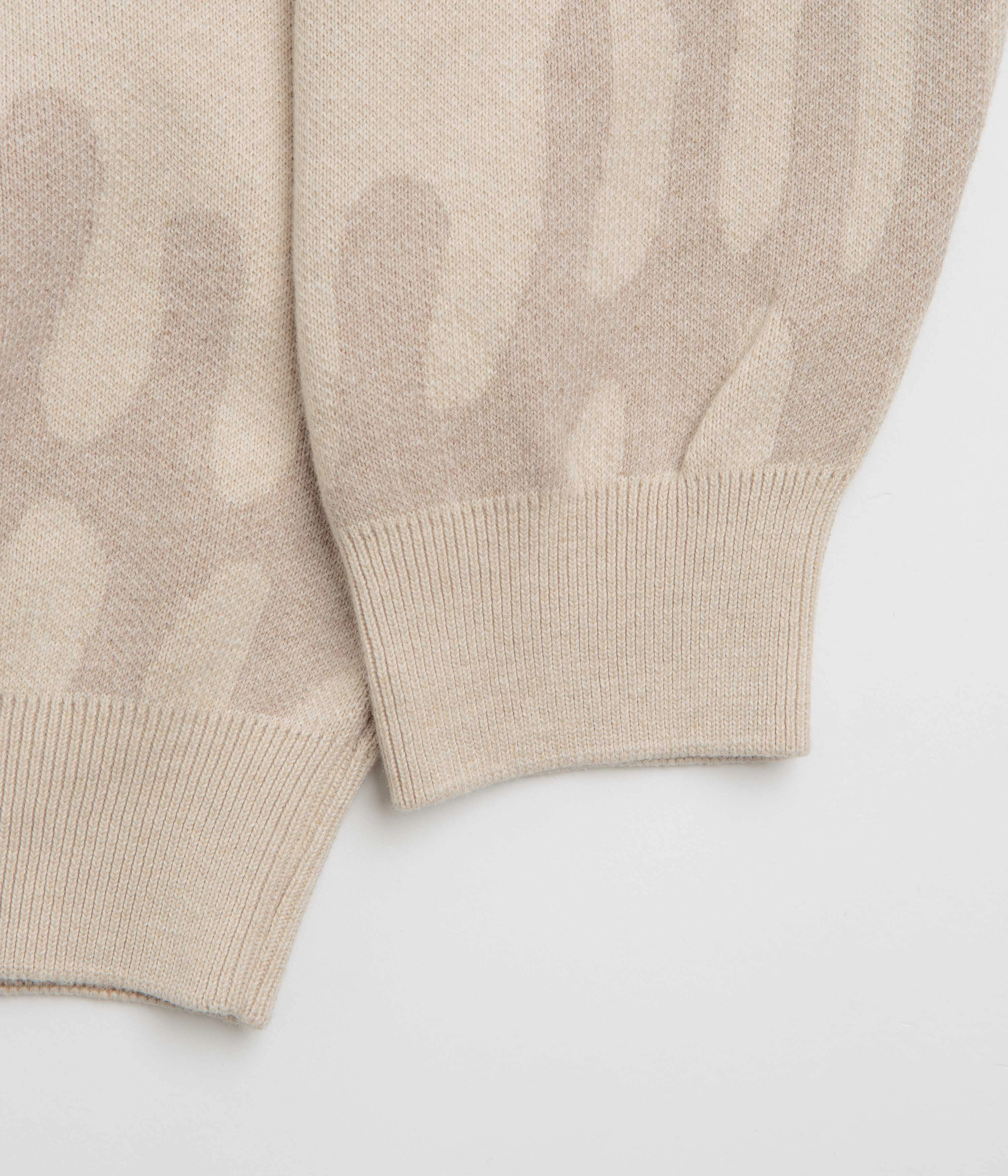 Cozy Wear Snug Fit by Parra Static Stalker Sweatshirt - Sand