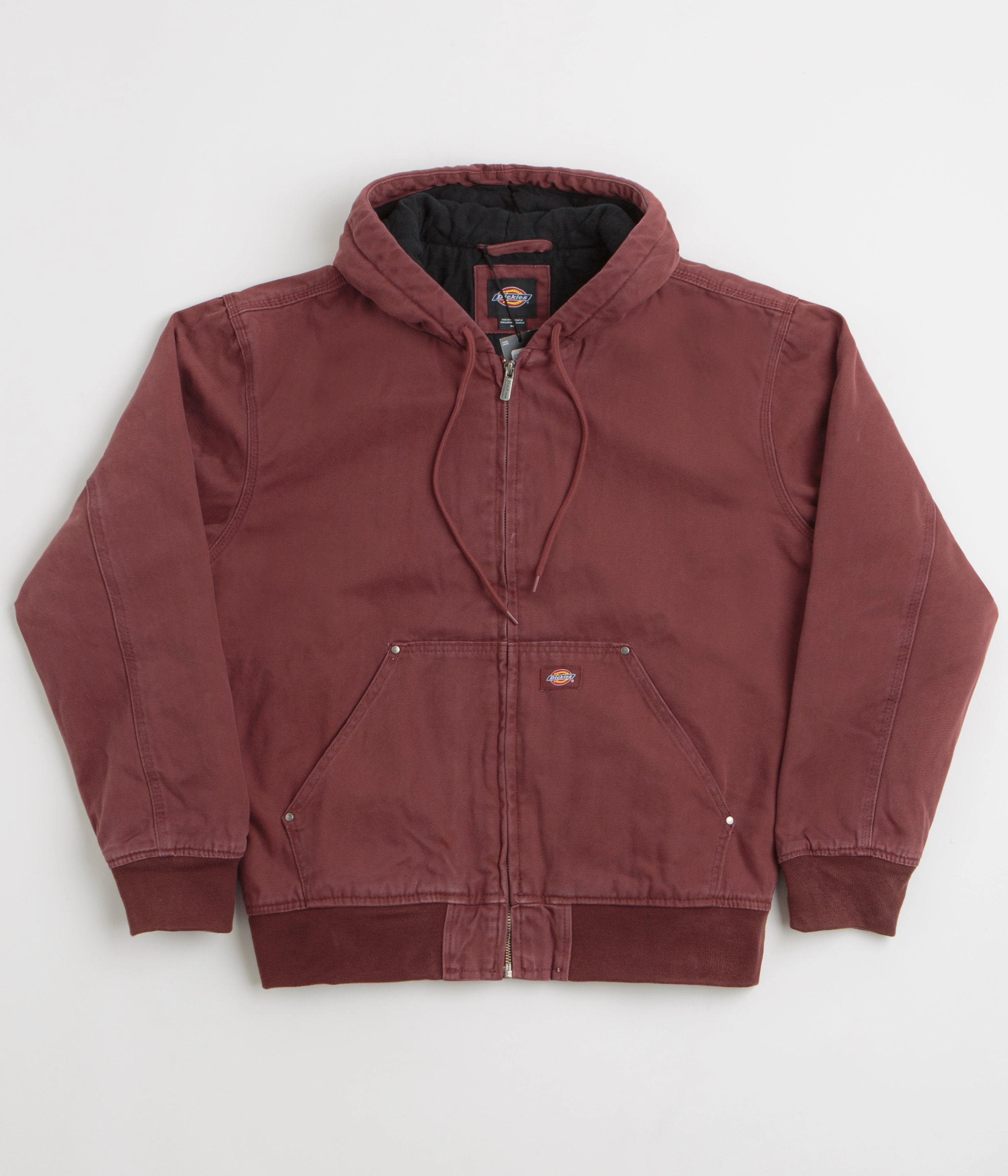 Fearlessness LowProfile Seam Design Dickies Hilham Hooded Canvas Jacket - Andorra