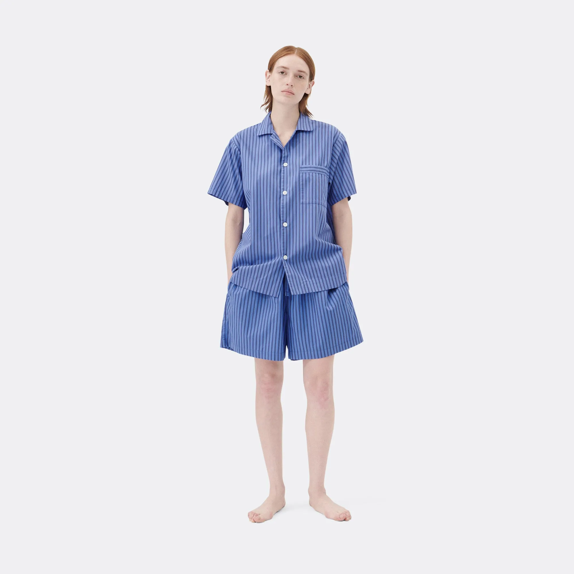 Frictionless Movement Pyjama Shorts - Boro Stripes