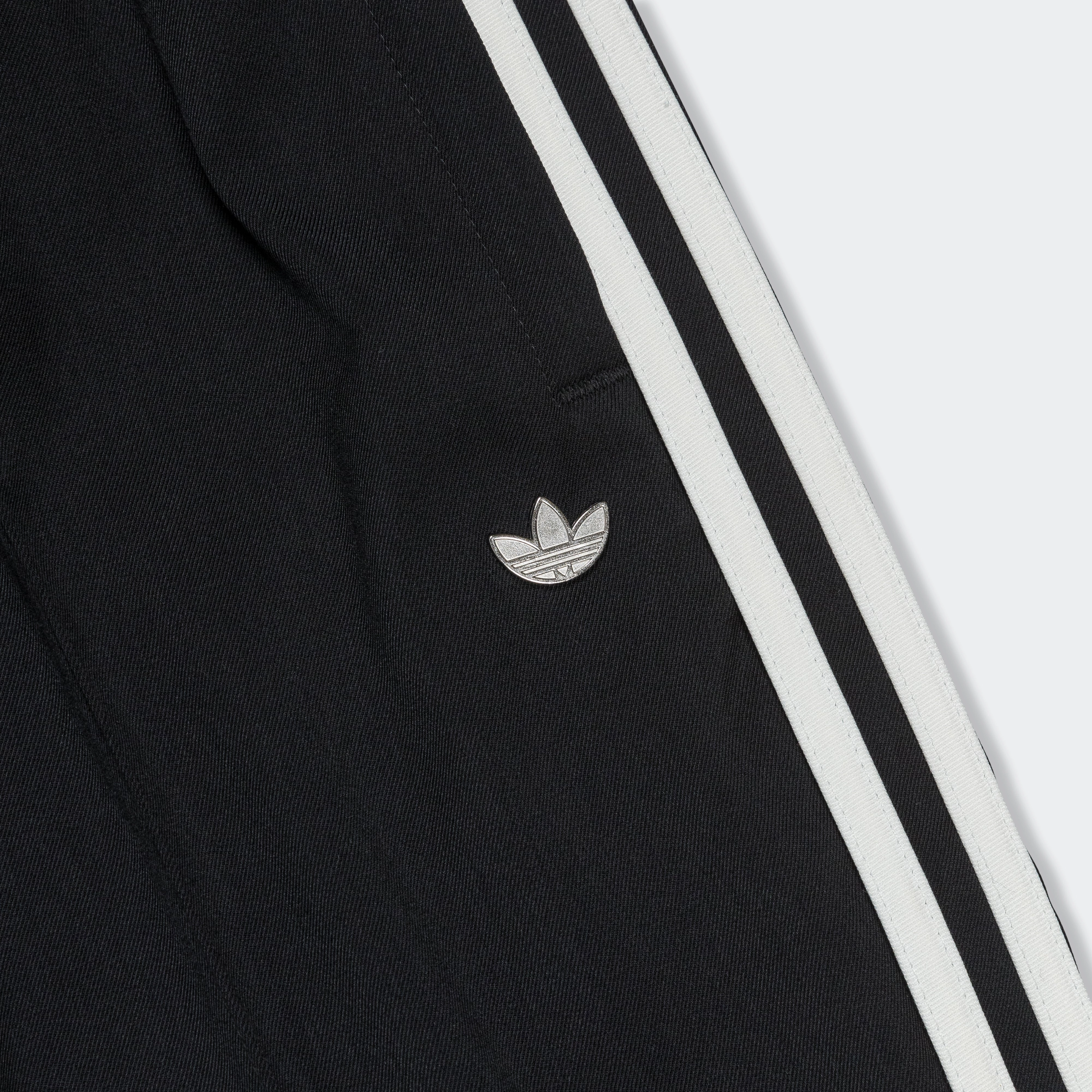 Quick Drying Baggy Track Pant - Black