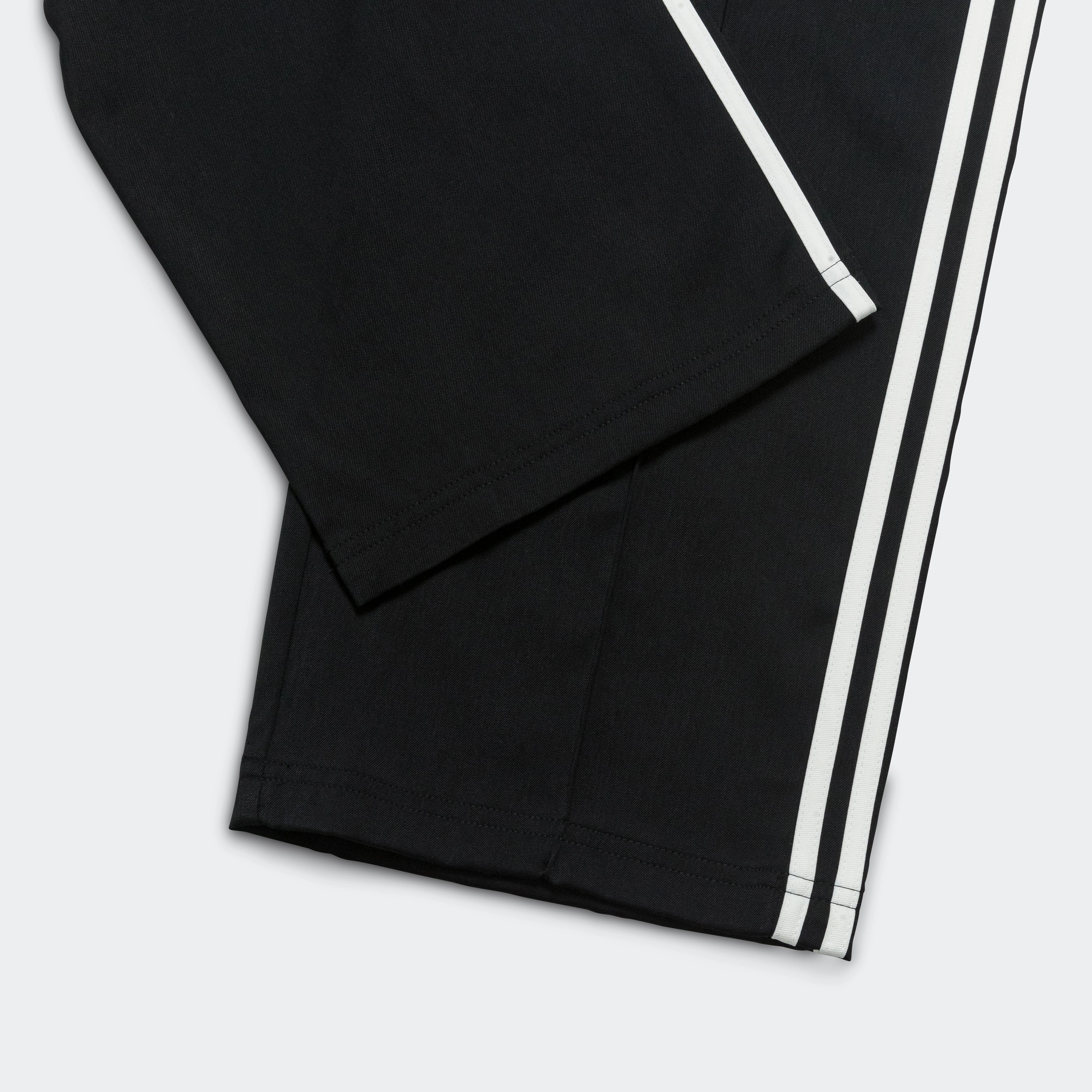 Low Maintenance Eco Friendly Dye Baggy Track Pant - Black