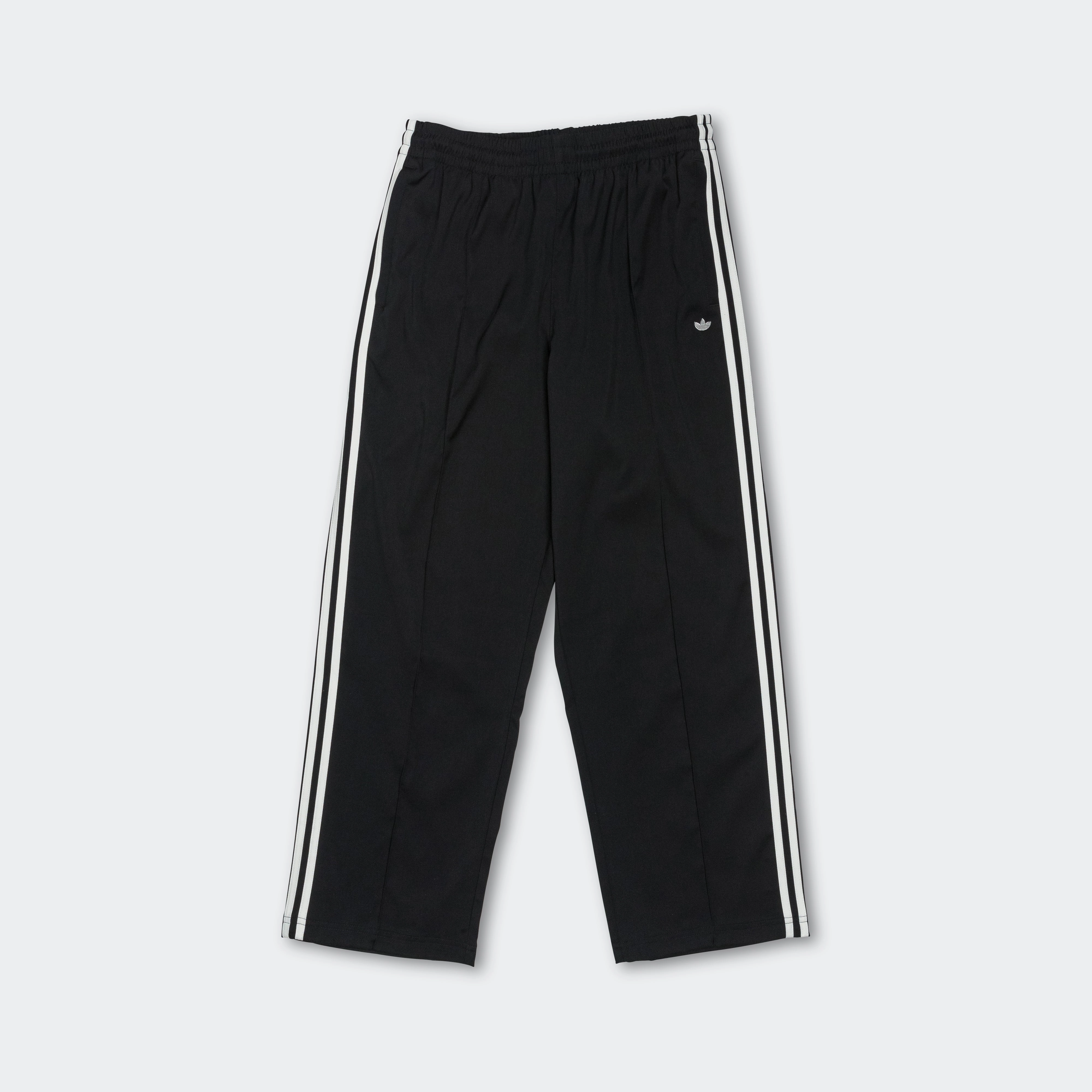 Quick Access Pockets Baggy Track Pant - Black