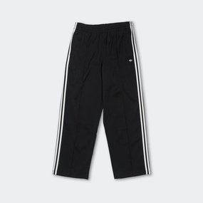 Quick Access Pockets Baggy Track Pant - Black