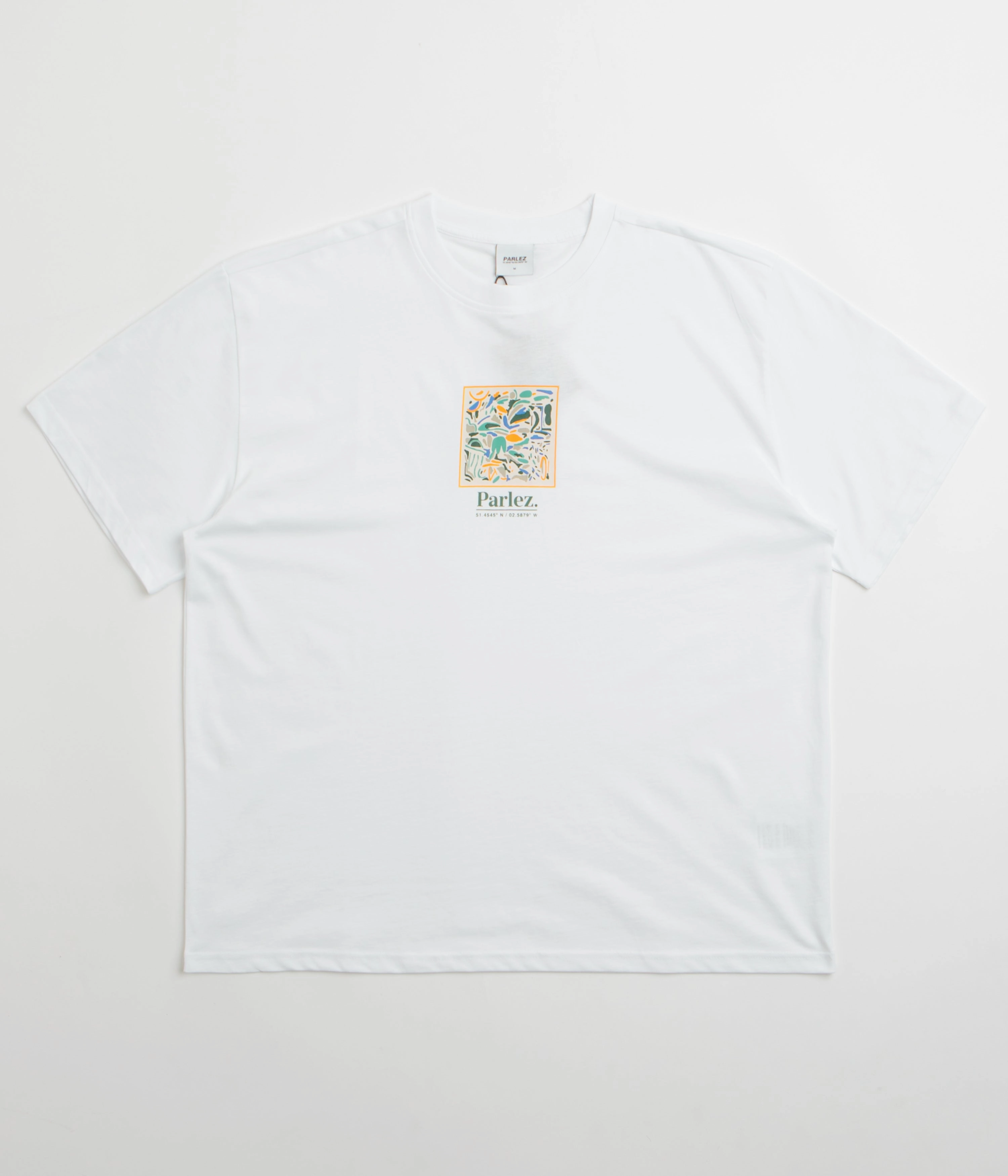 Relaxed and Easy Parlez Exemplar Oversized T-Shirt - White