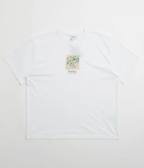 Everyday Fashion Basic Comfort Parlez Exemplar Oversized T-Shirt - White