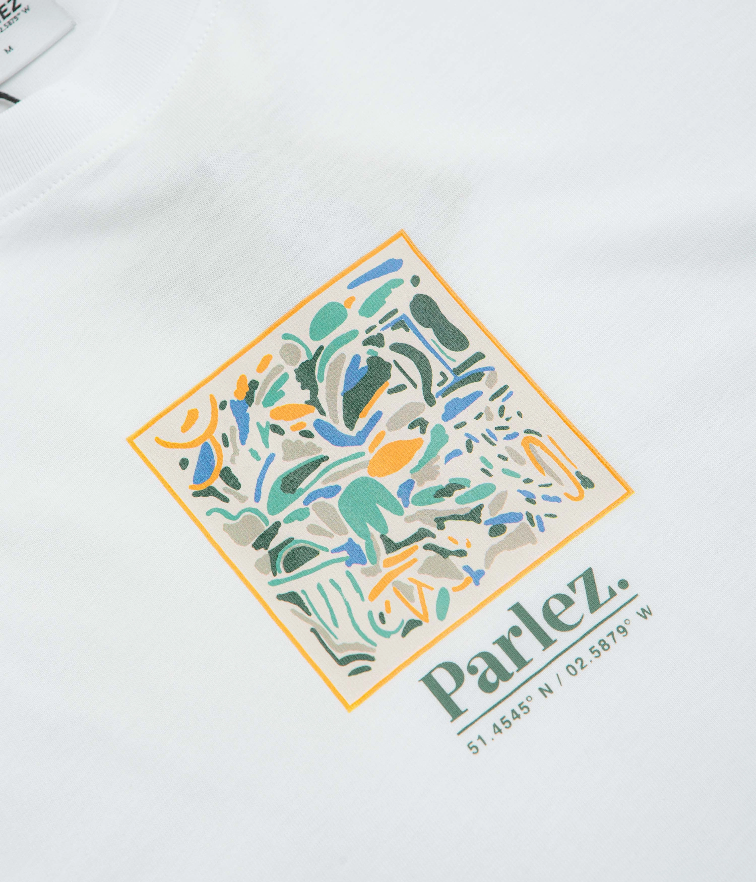 Parlez Exemplar Oversized T-Shirt - White Low Impact Processing