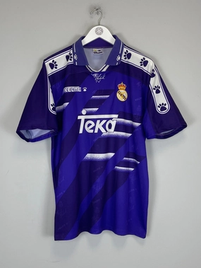 Unisex Fit 1994/96 REAL MADRID AWAY SHIRT (L) KELME