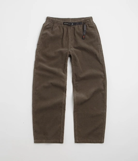 High Durability Stitching Soft Lining Gramicci O.G. Grid Check Jam Pants - Fossil