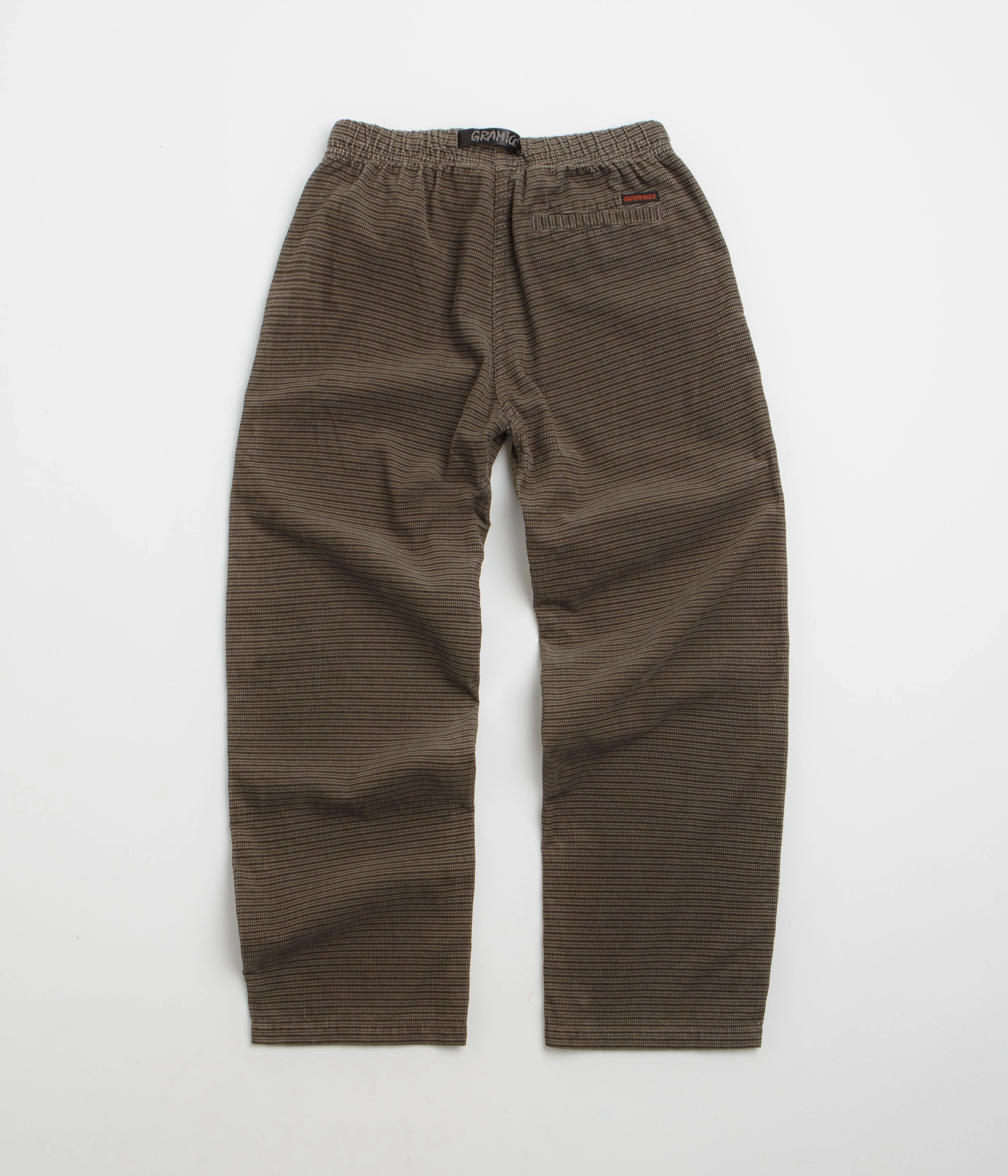 Gramicci O.G. Grid Check Jam Pants - Fossil StretchMaterial