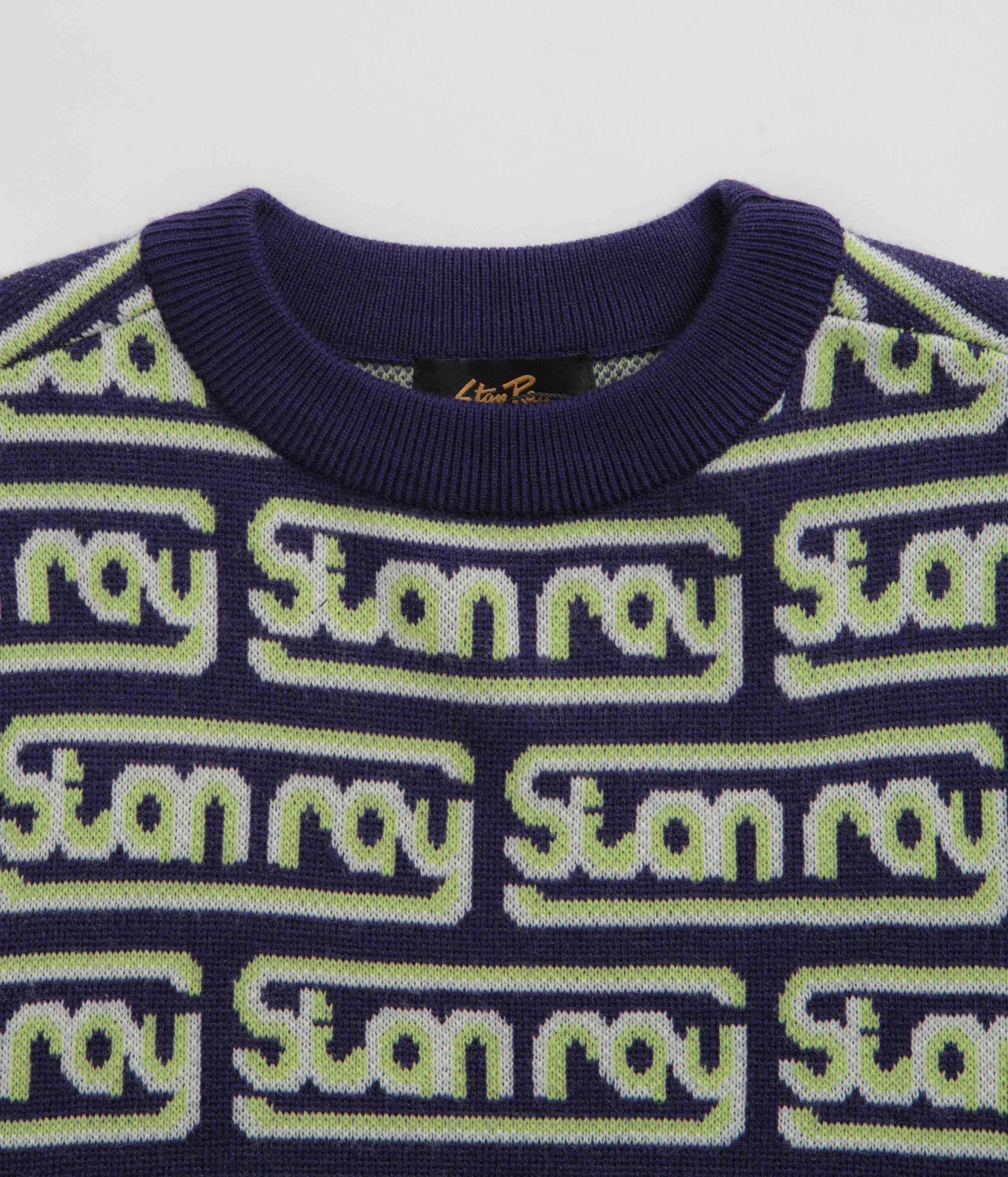 Fashion Flex Stan Ray Knitted Sweatshirt - Moto Repeat