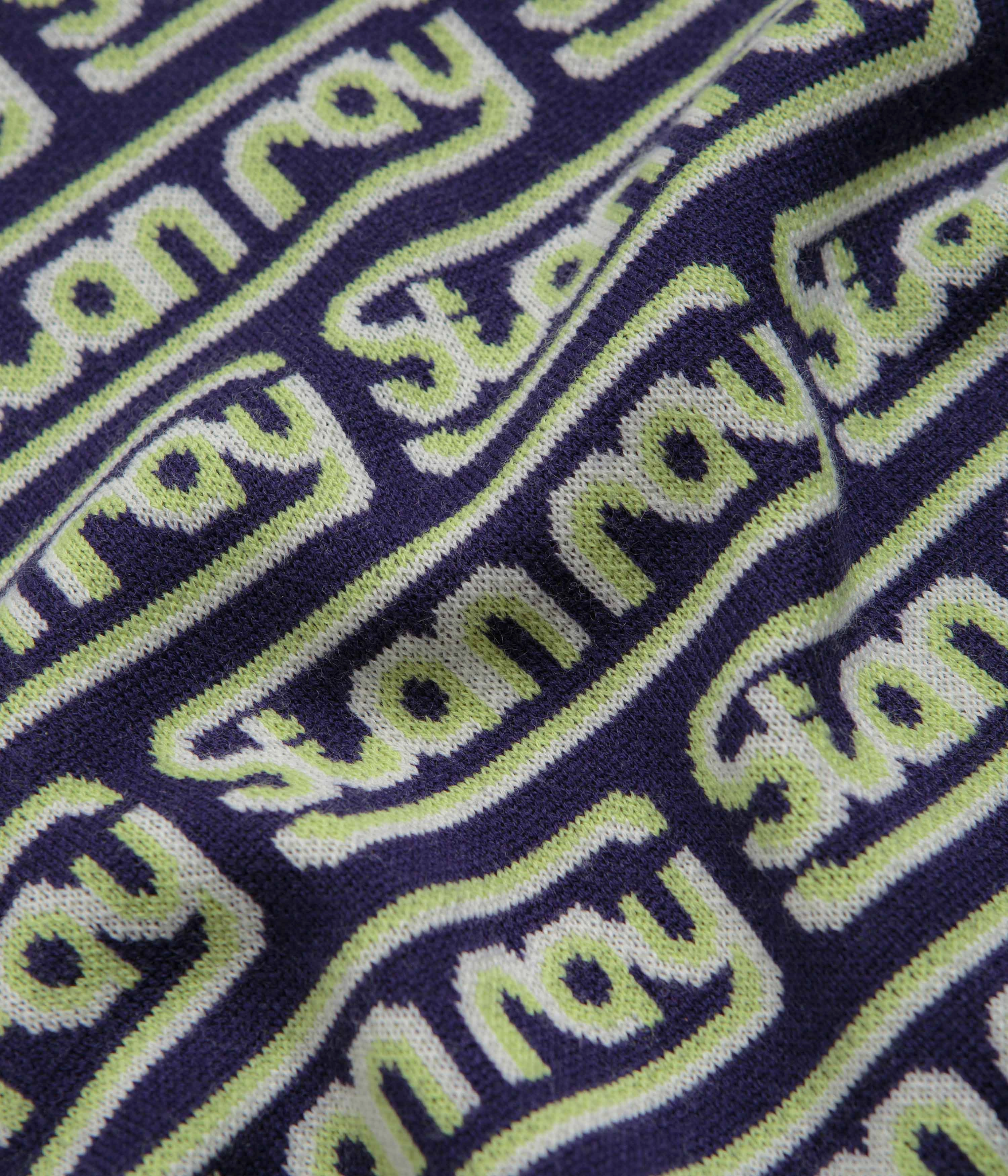 Functional Style Stan Ray Knitted Sweatshirt - Moto Repeat