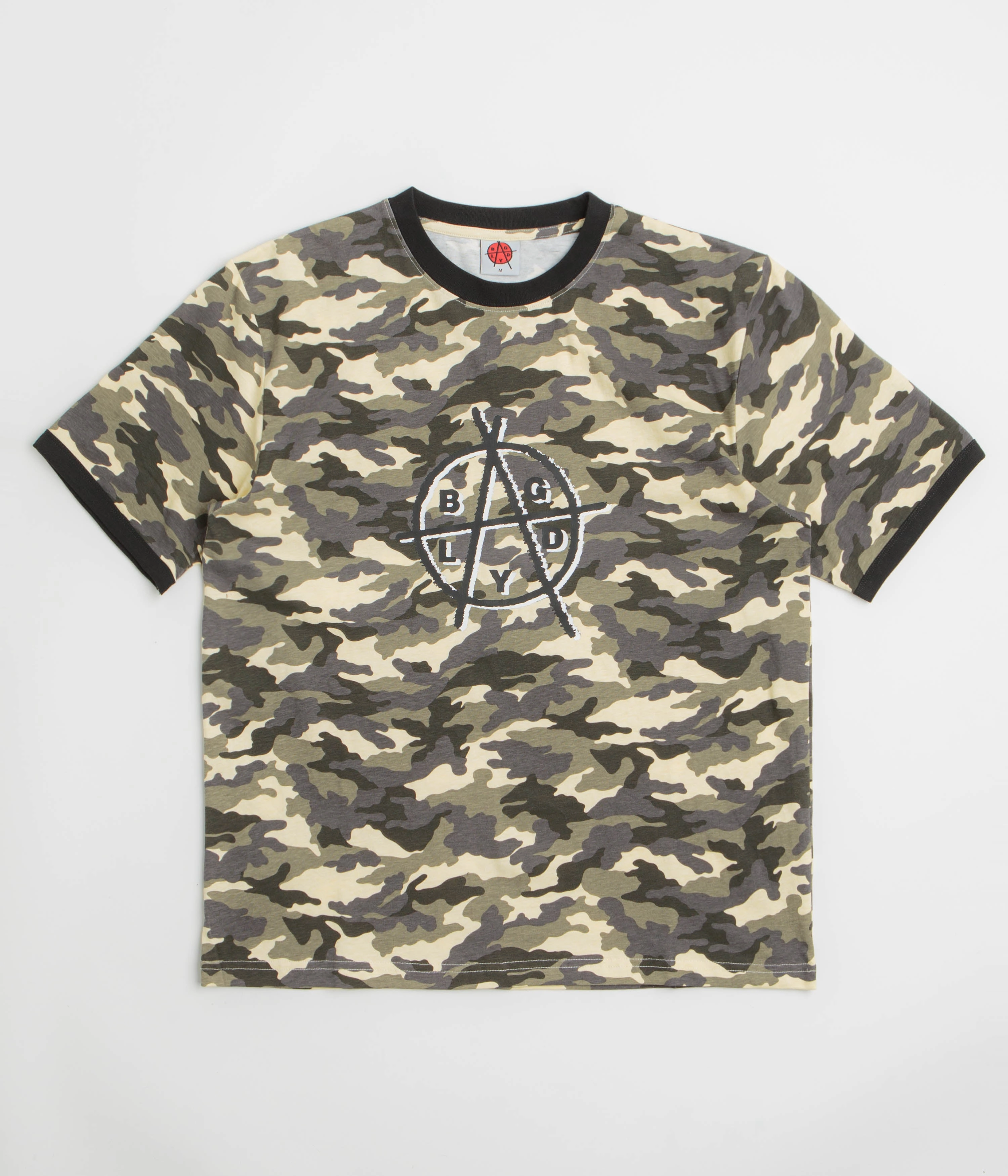 Easy Layer Baglady Bagarchy Ringer T-Shirt - Sand Camo