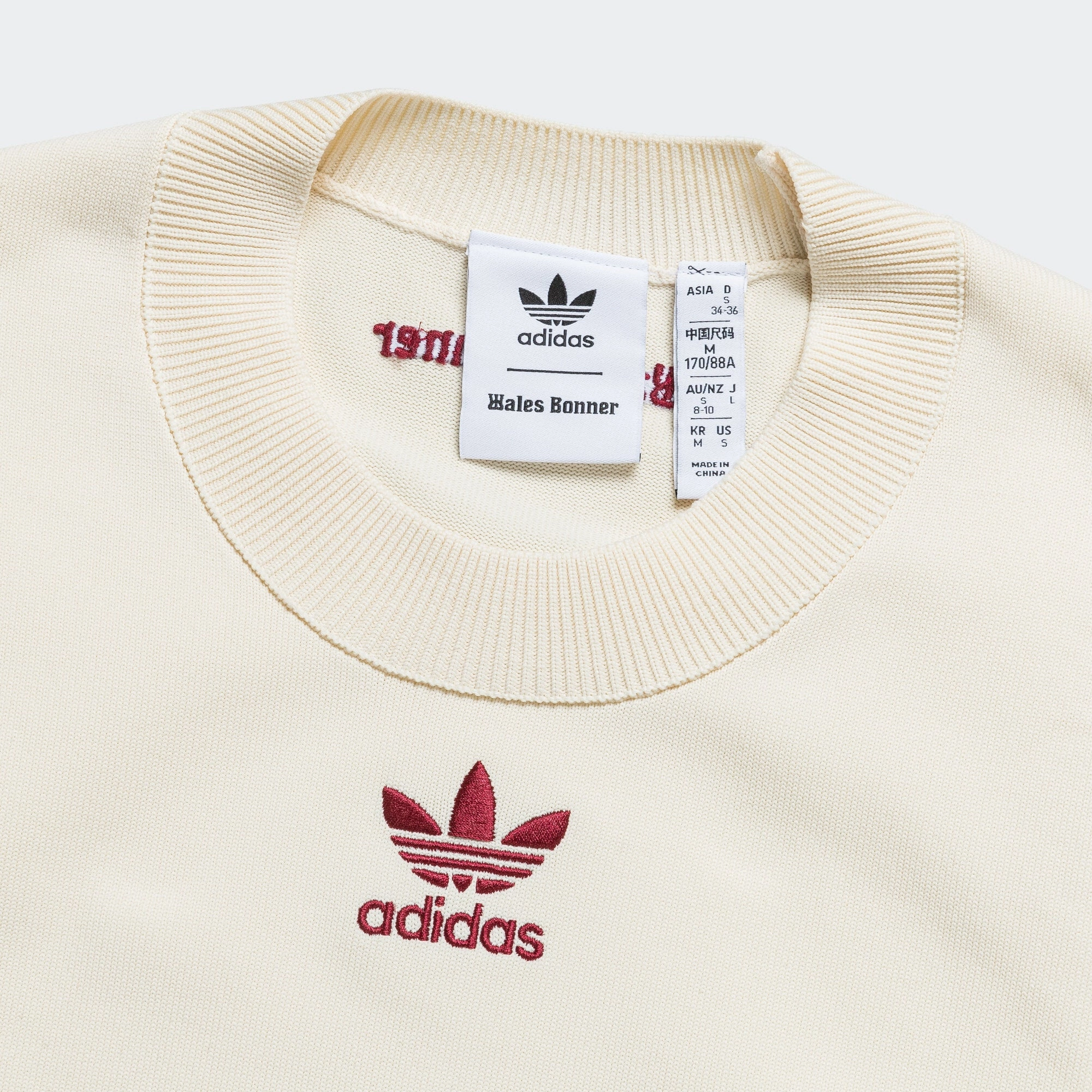 Womens Knit Shirt x Wales Bonner - Wonder White High-Quality Material