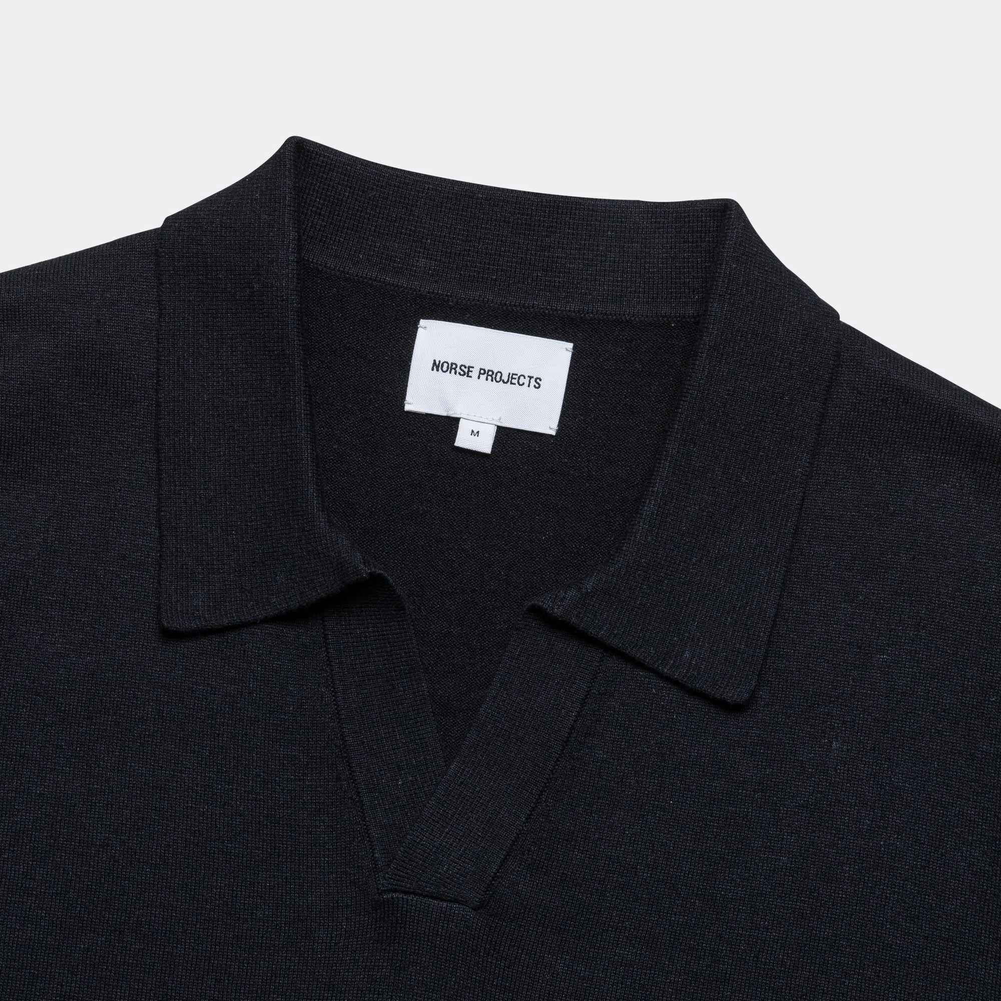 Sustainable Manufacturing Process Trendy Fashion Leif Cotton Linen Polo - Dark Navy