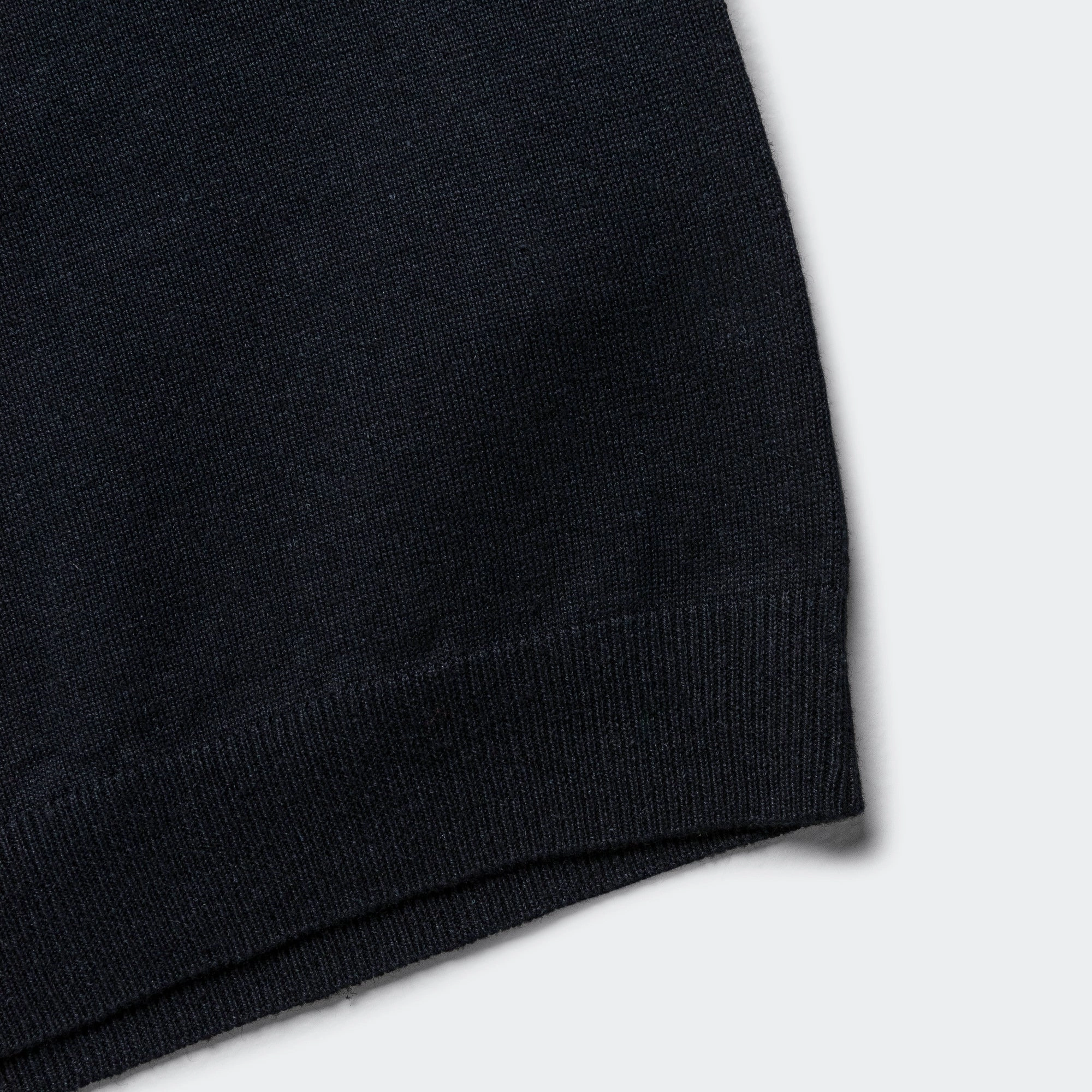 Soft Touch Inner Layer Leif Cotton Linen Polo - Dark Navy