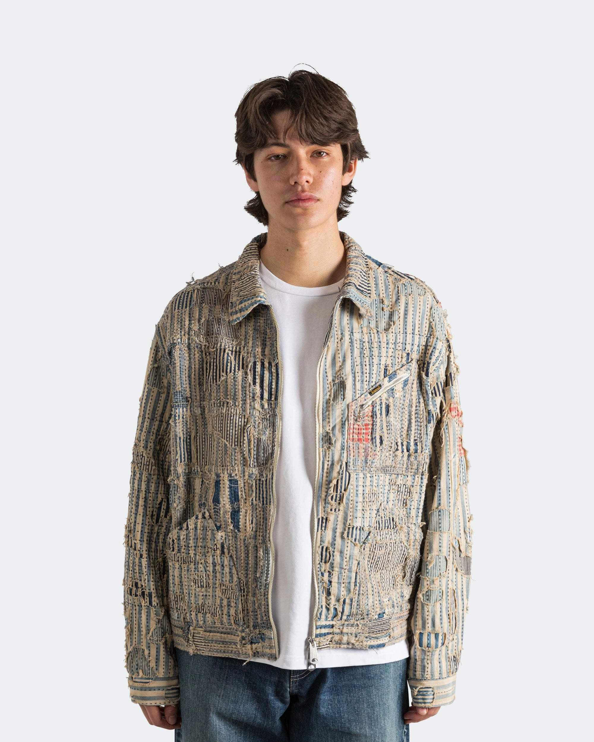 Adventure Day Look LIBERTY-BORO ZIP UP Blouson - Hickoree