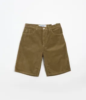 Effortless Comfort Odor Lock Technology Polar Big Boy Cord Shorts - Brass