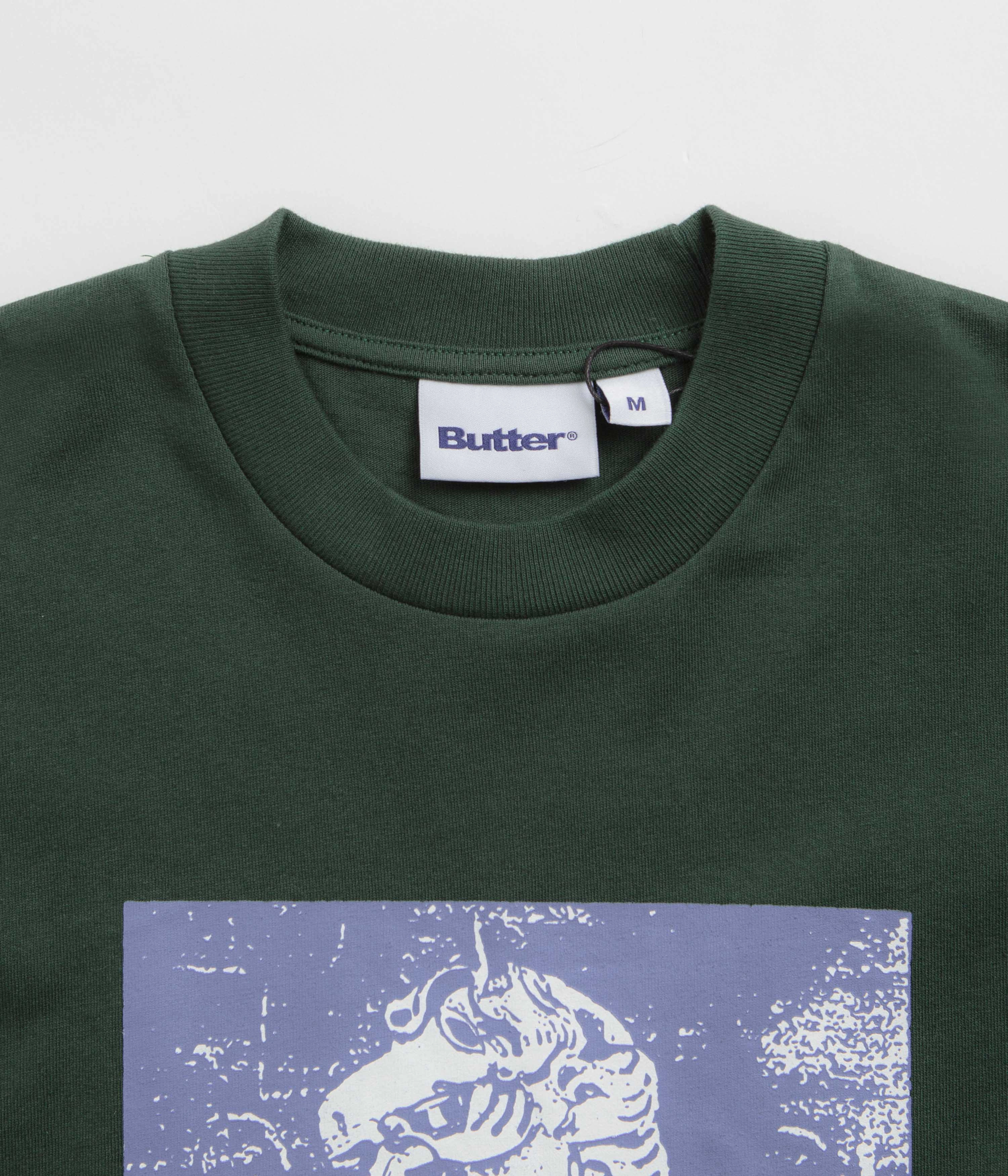 Butter Goods Carousel T-Shirt - Dark Forest Holiday Comfort Style