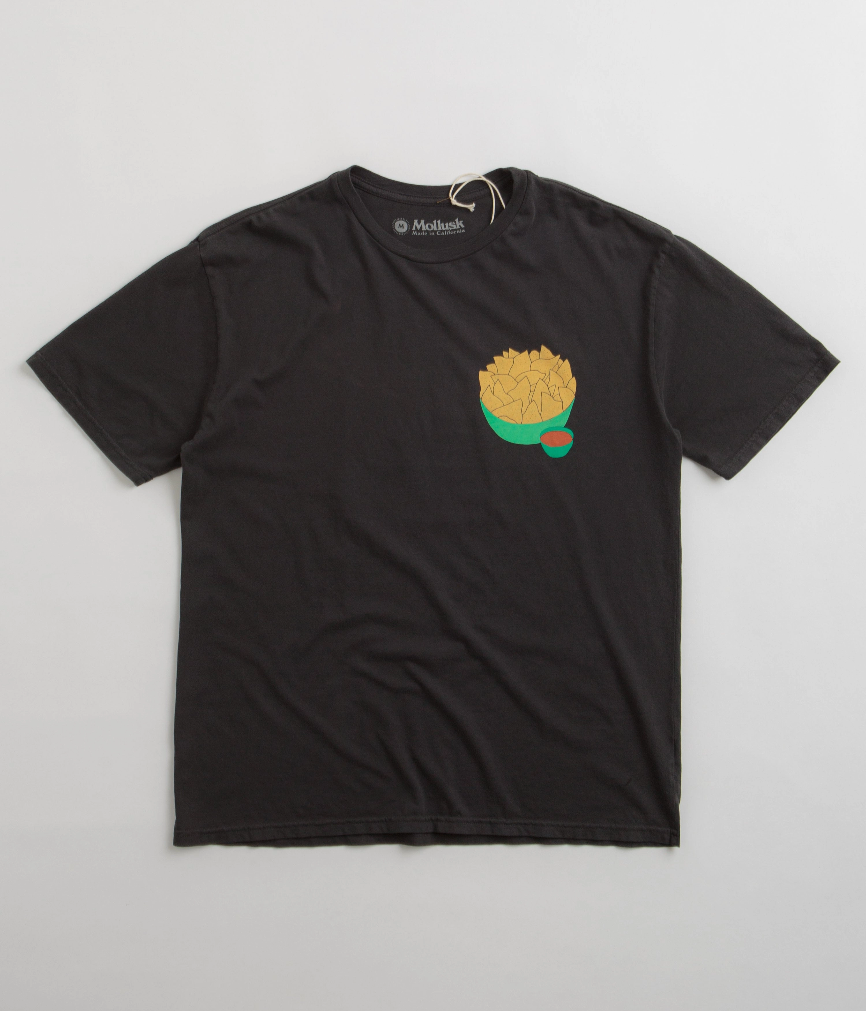 Mollusk Enchilada T-Shirt - Black SeamlessConstruction