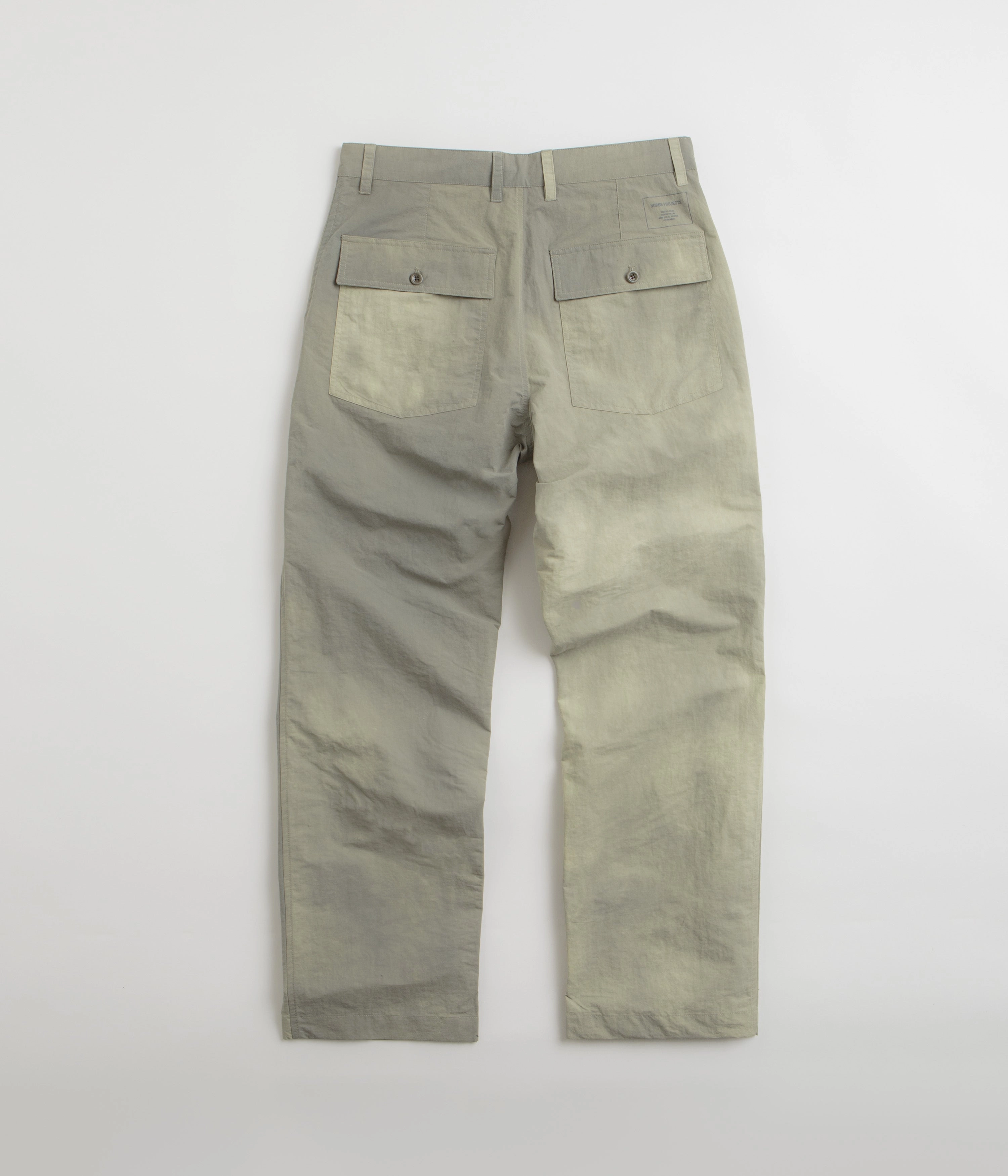Norse Projects Lukas Relaxed Wave Dye Pants - Clay Layered Look