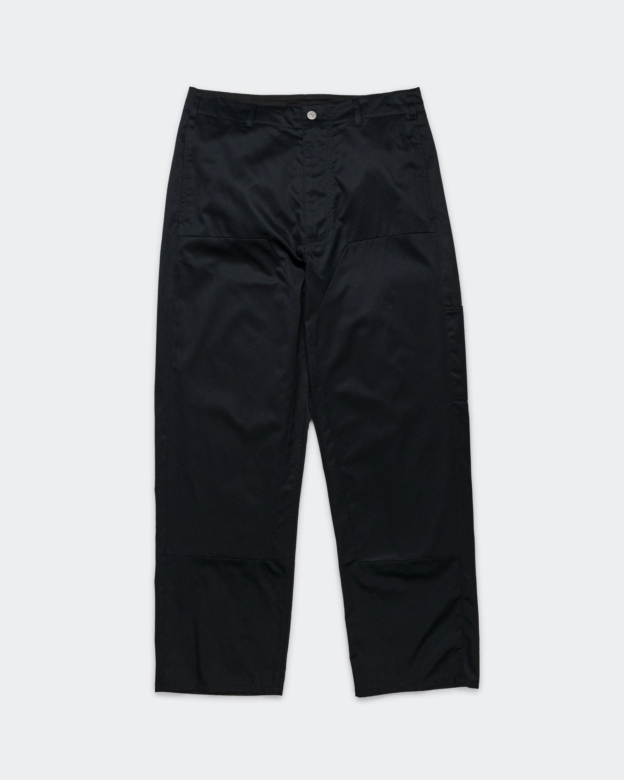 Outfit Staple Light Cotton Twill Trousers - Black