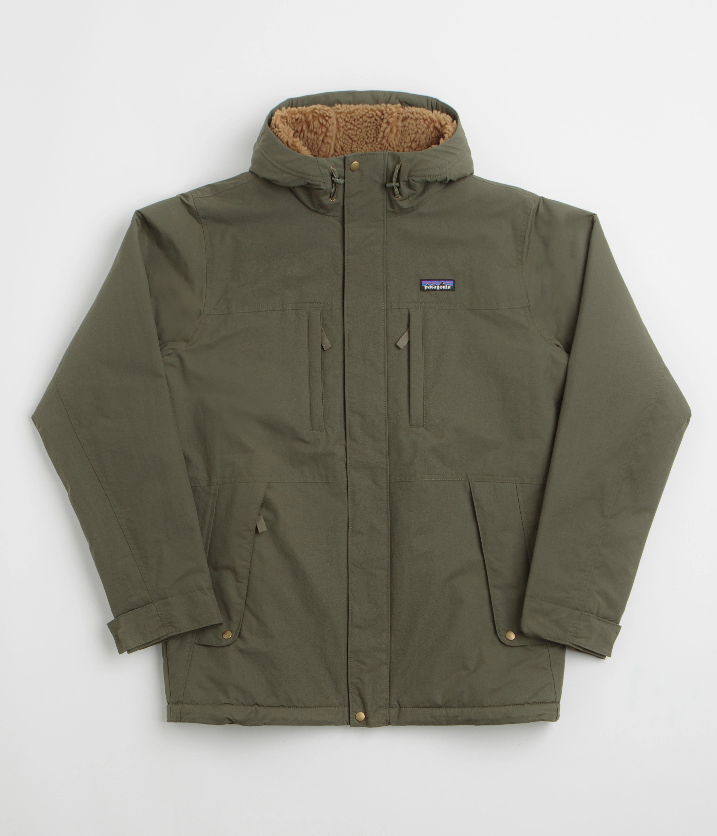 Sustain Dream Patagonia Isthmus Parka - Basin Green / Basin Green