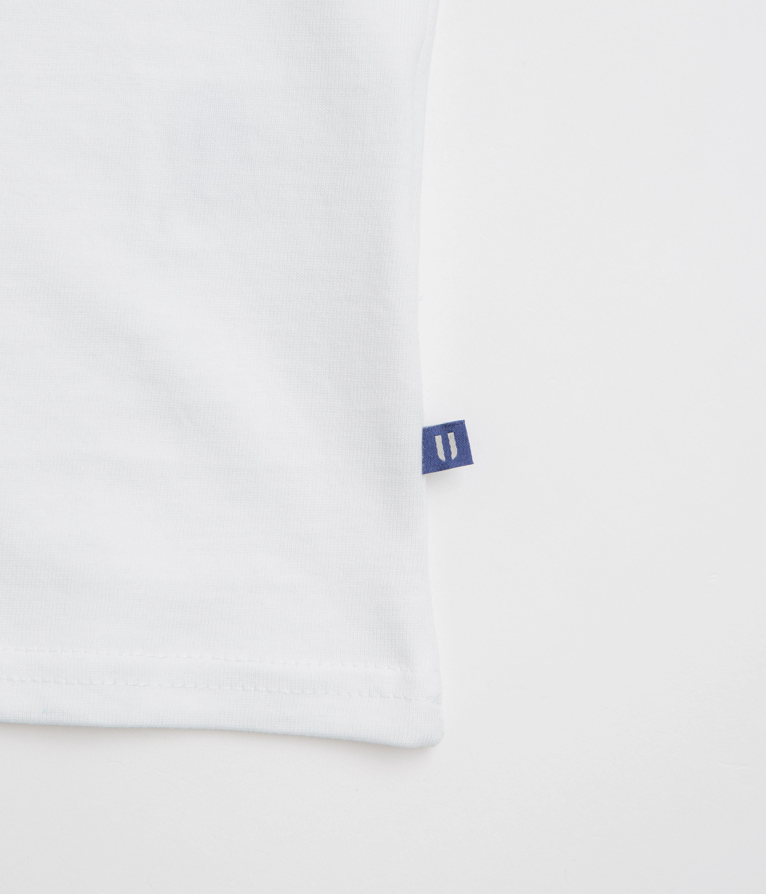 Uskees 7006 T-Shirt - White Stretch Fabric Technology