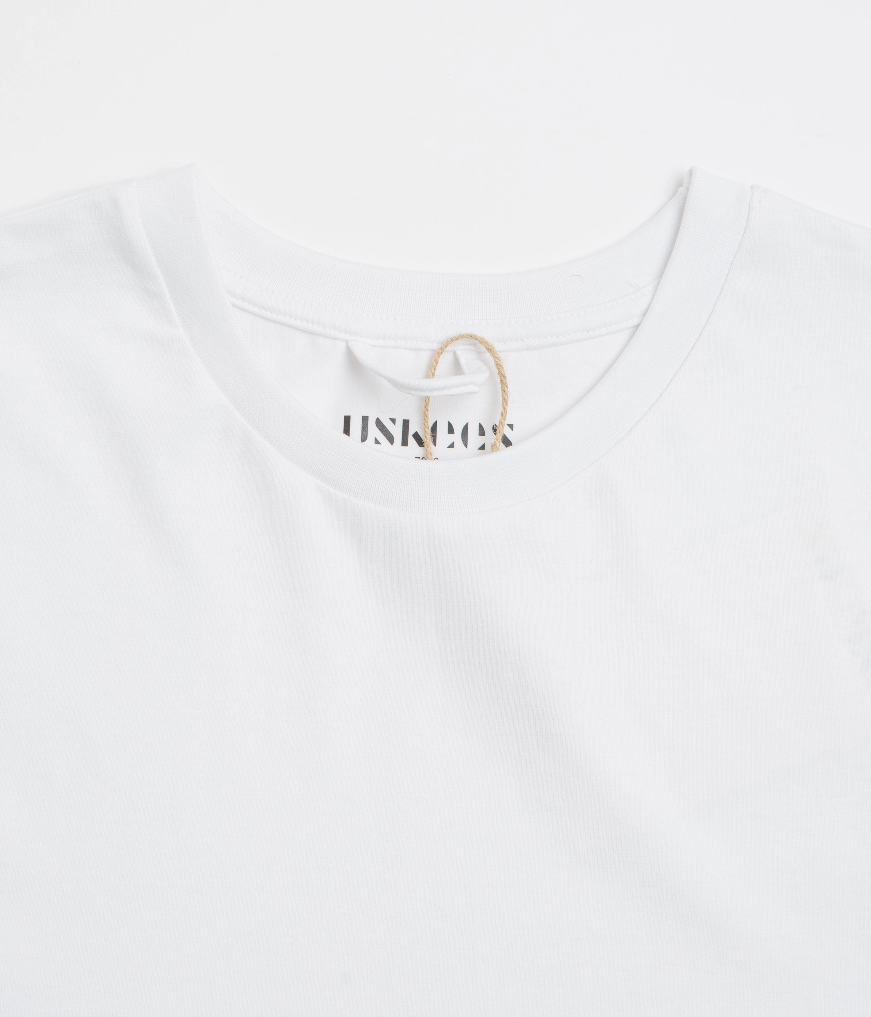 Casual All-Day Uskees 7006 T-Shirt - White