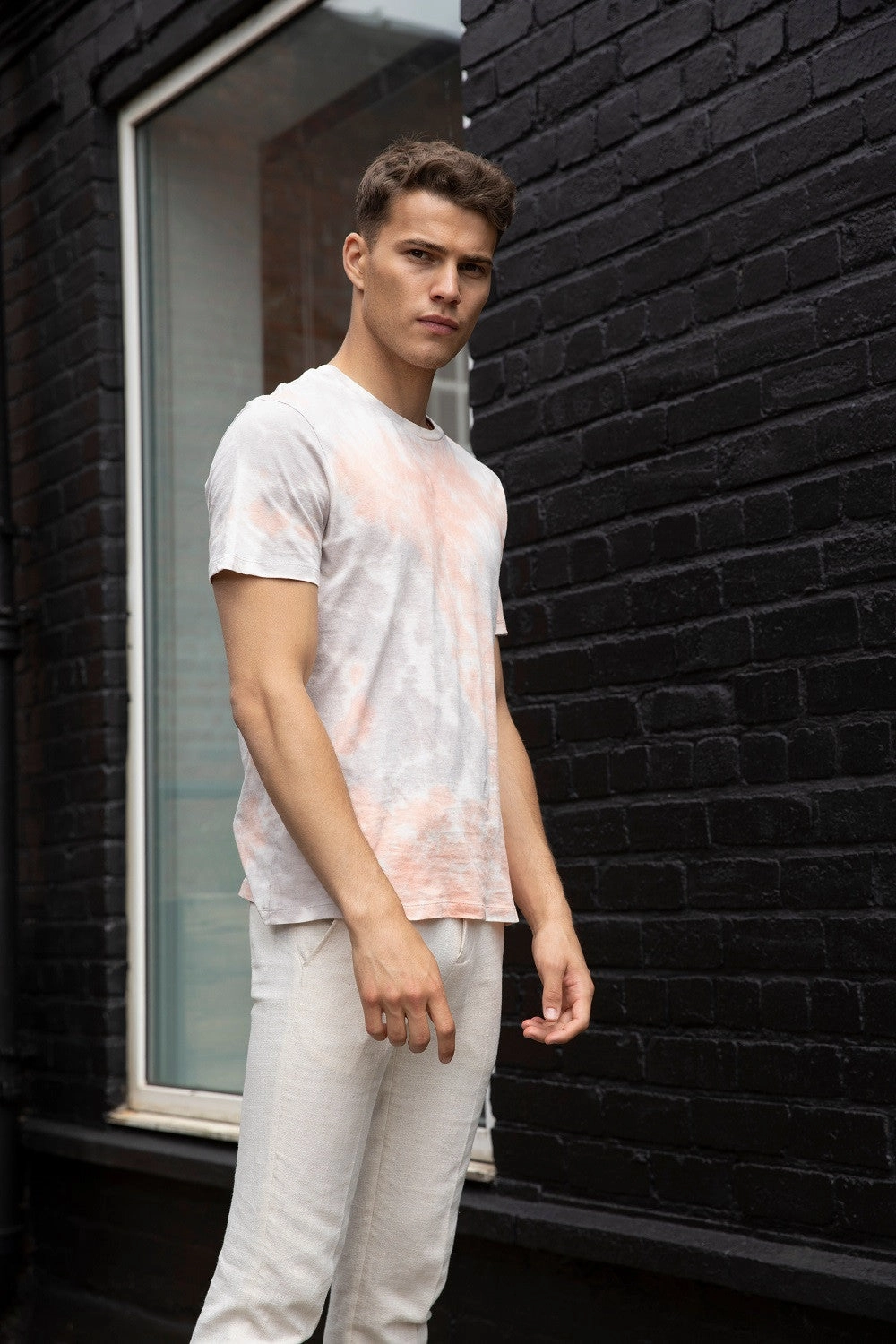 Casual Comfort Layer Tiedye T | BLUE CLOUD