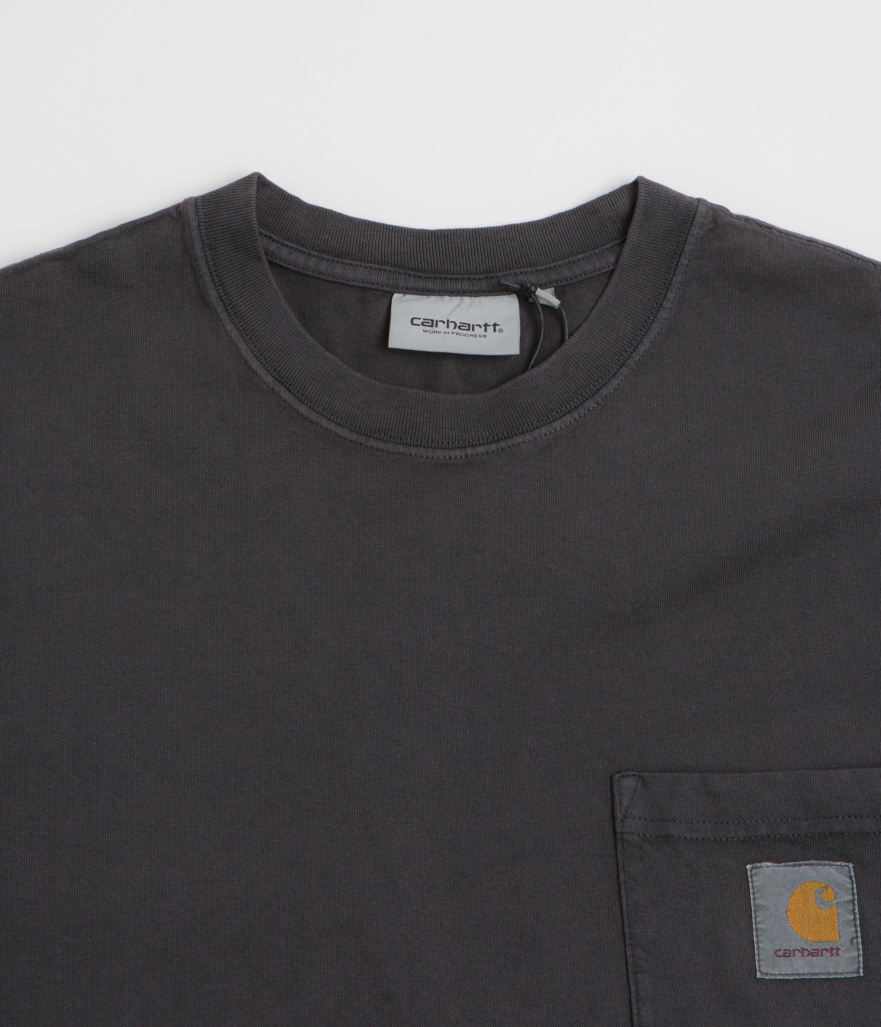 Carhartt Hudson Pocket T-Shirt - Black Bold Statement