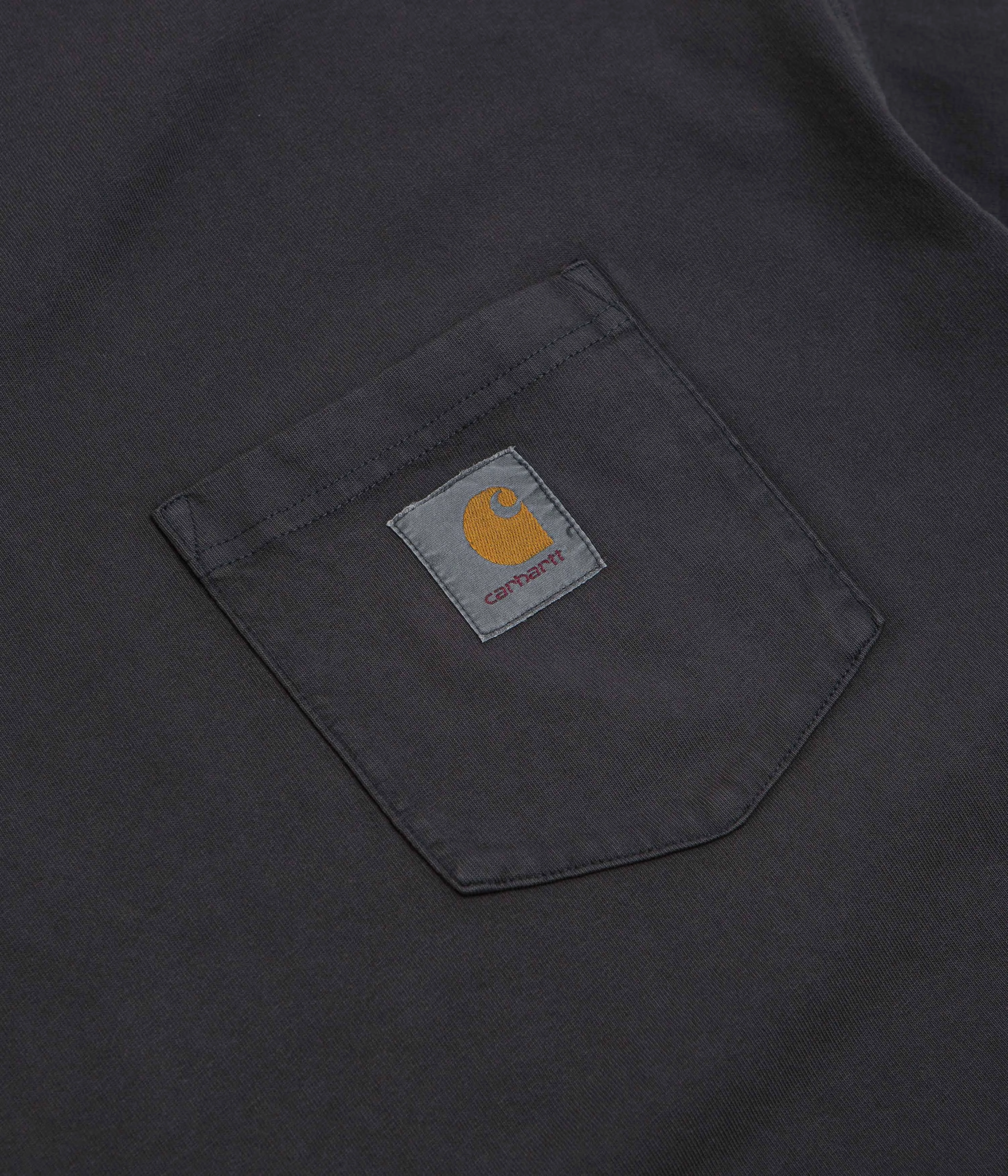 Carhartt Hudson Pocket T-Shirt - Black Durable Stitching OdorResistant Fabric