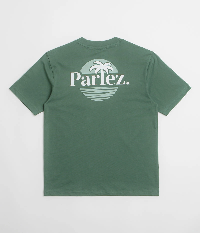 Parlez Boca T-Shirt - Kelp Green Outdoor Trend