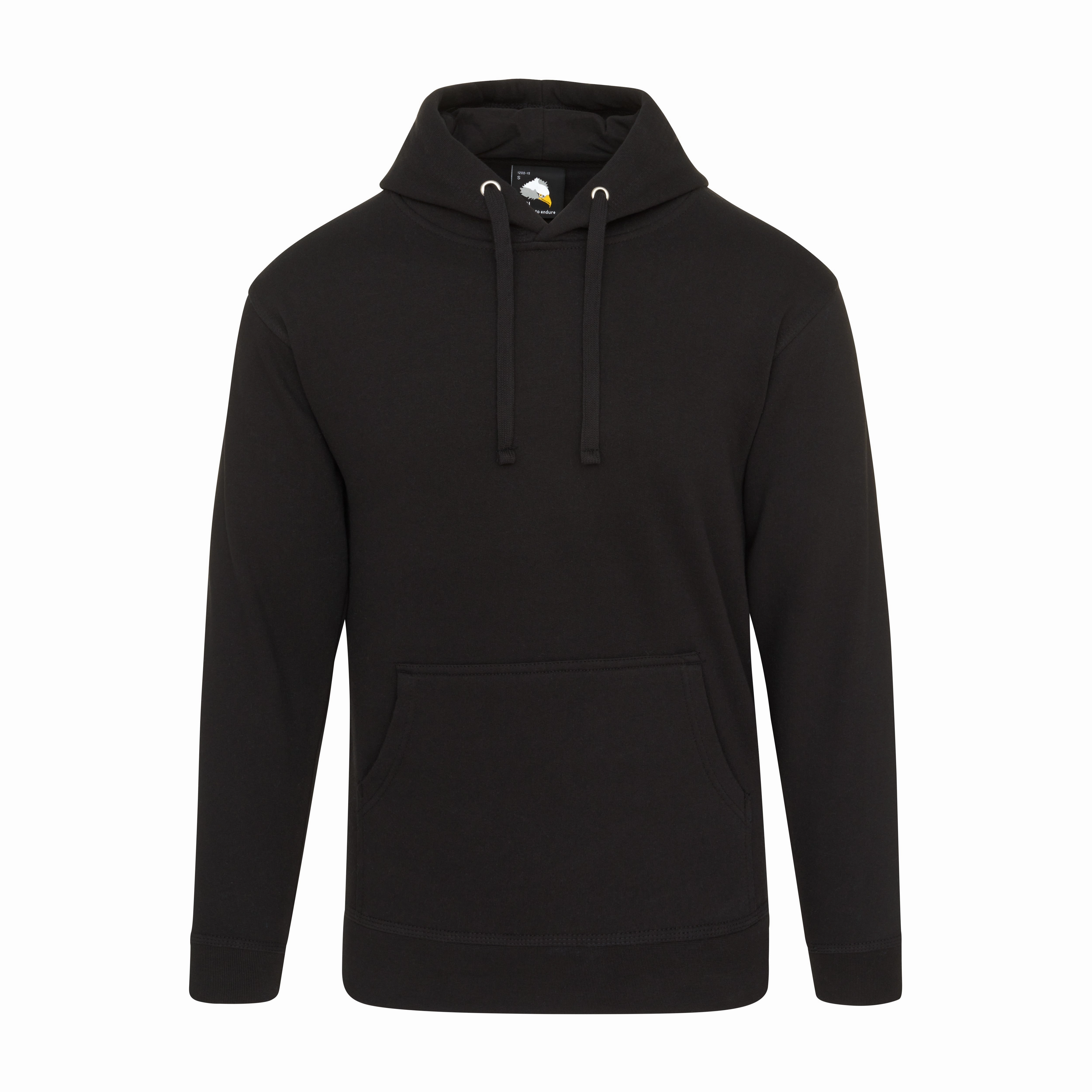 Cultural inspiration Urban Fresh Owl Workwear Hoodie | BLACK