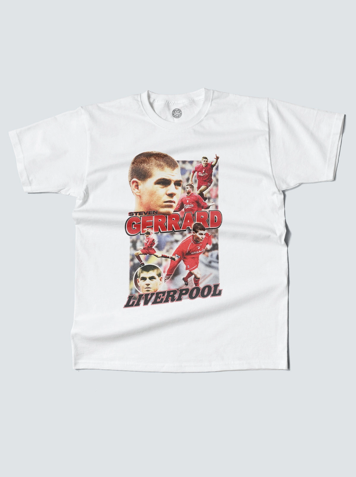 LIVERPOOL STEVEN GERRARD BOOTLEG TEE SeamFreeShoulders Minimalist Layer