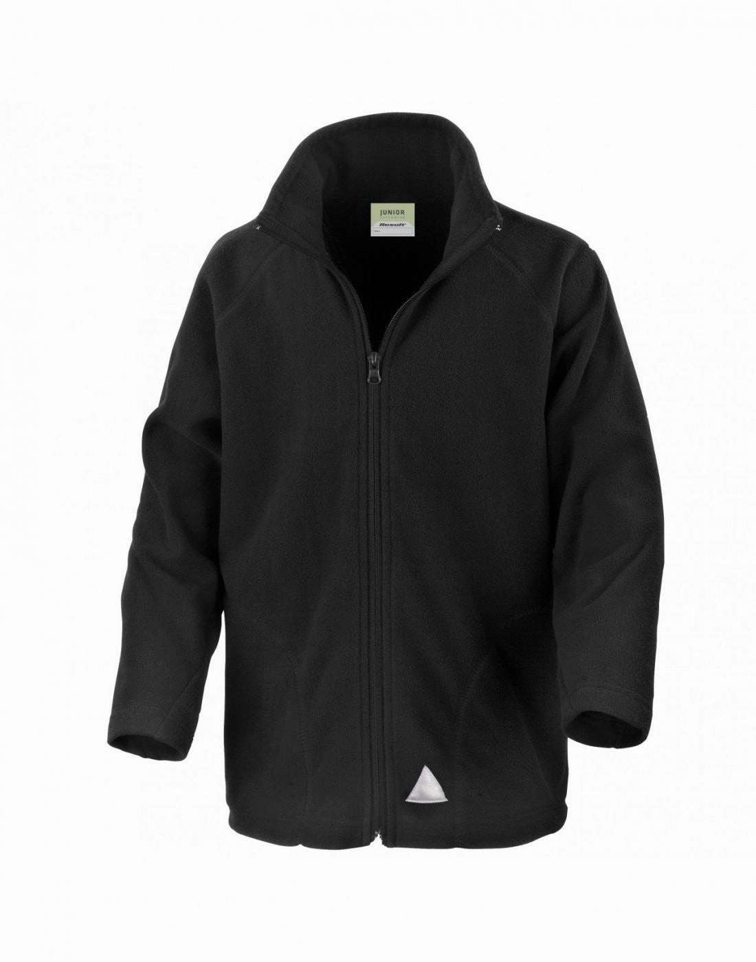 Junior Micron Fleece | BLACK Base Fit Comfort Fit