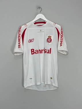 2007/08 INTERNACIONAL #5 HOME SHIRT (M) REEBOK Athletic Form Moisture Management Technology