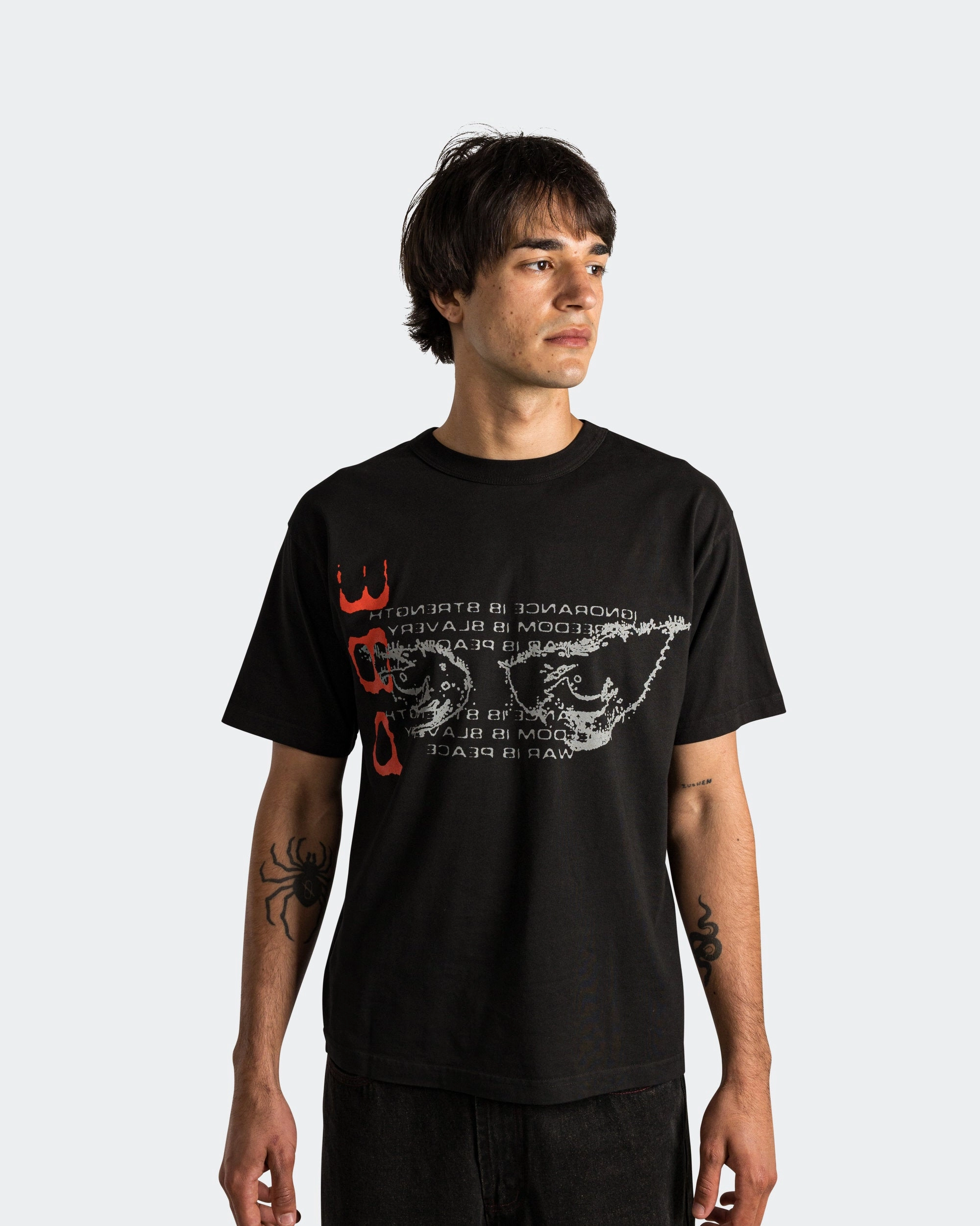TaglessDesign Watcher Tee - Black