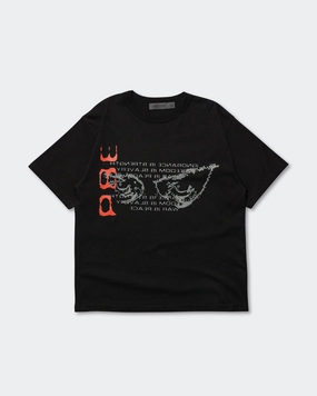 Watcher Tee - Black Relaxed Comfort Active Fashion