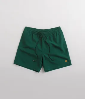windproof RipstopMaterial Carhartt Chase Swim Trunks - Chervil / Gold