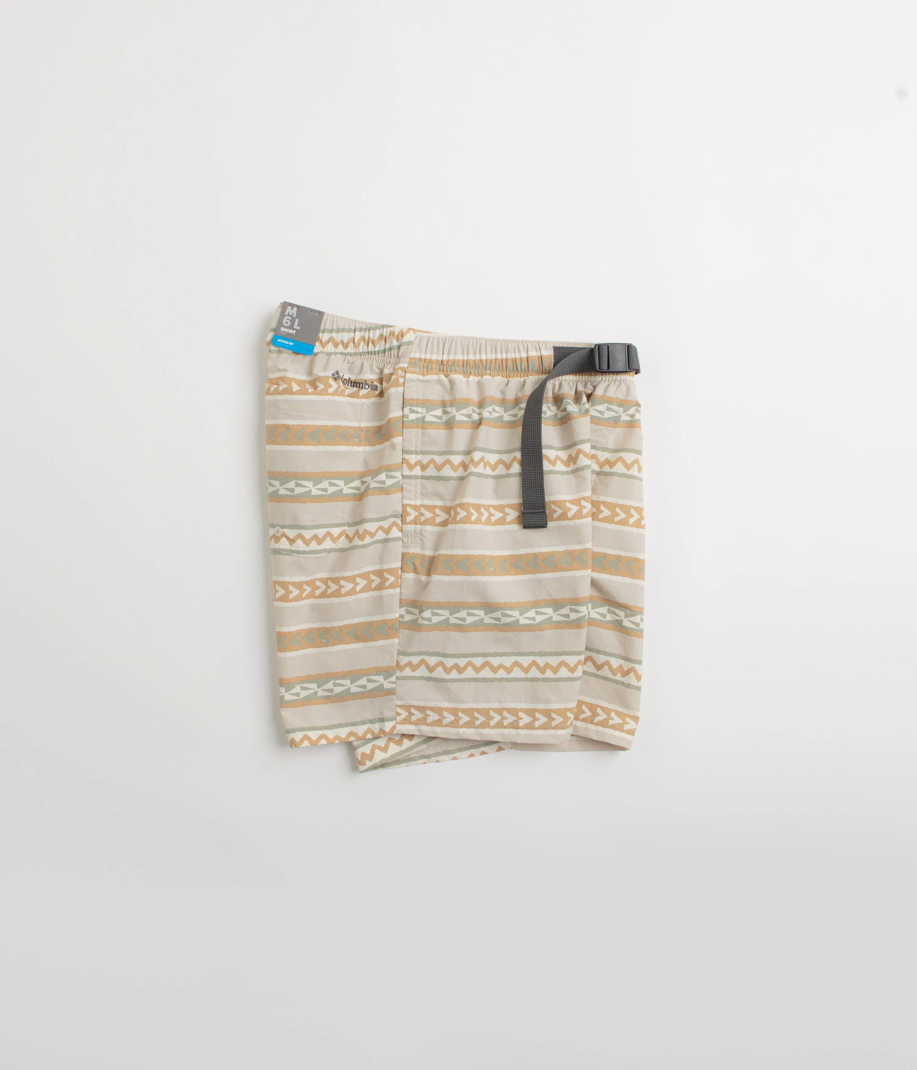 Flexible Waistband Crisp Look Columbia Mountaindale River Shorts - Dark Stone Bleach Blanket
