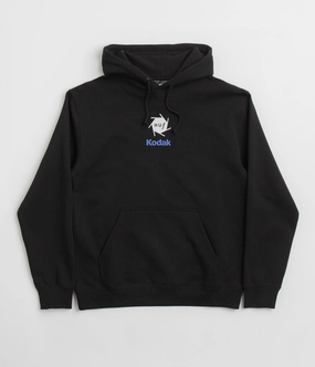 Wind Resistant Coating Casual Fashion HUF x Kodak Invention Hoodie - Black