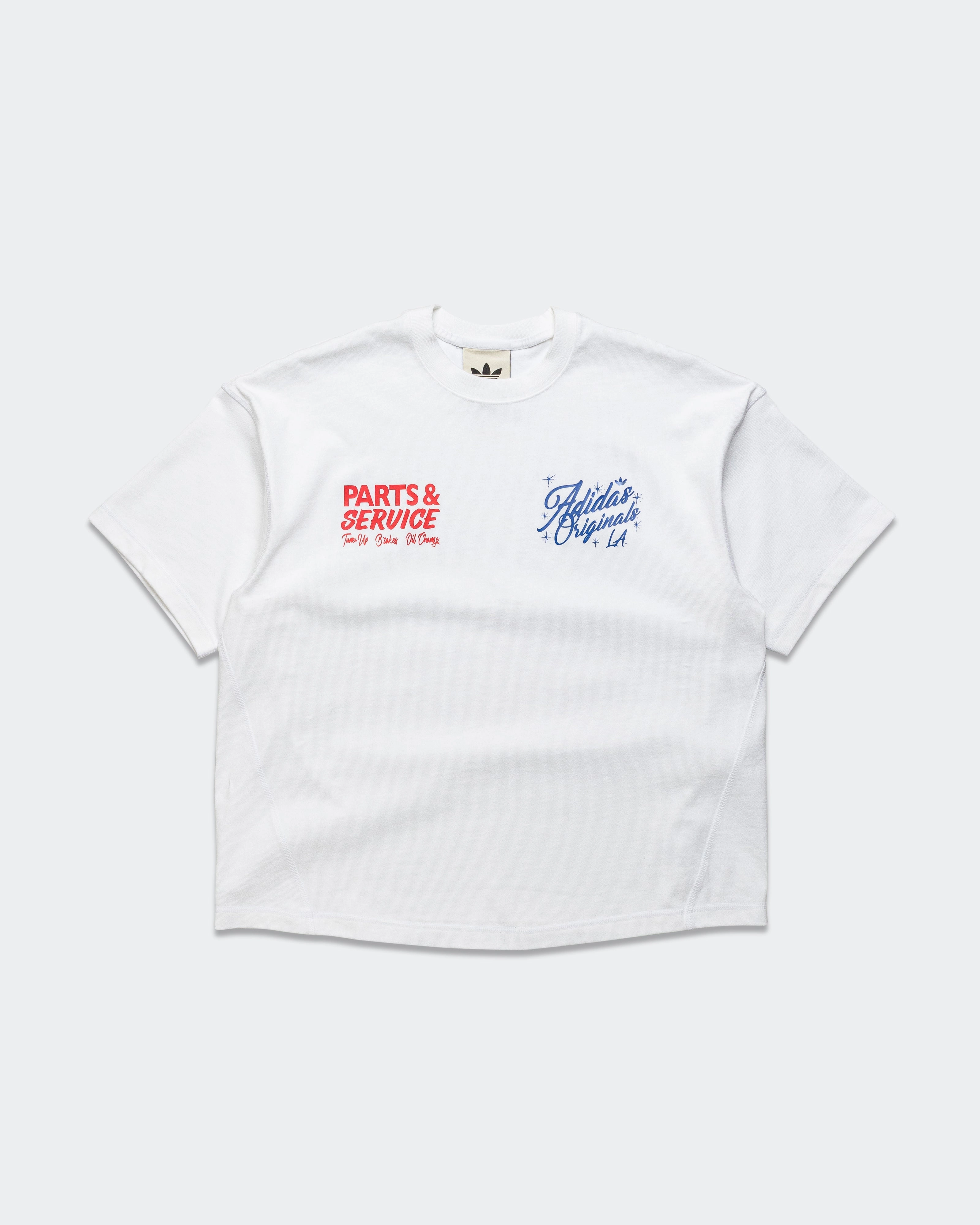 Layered Sleeve casual top Wilshere SS Tee - White