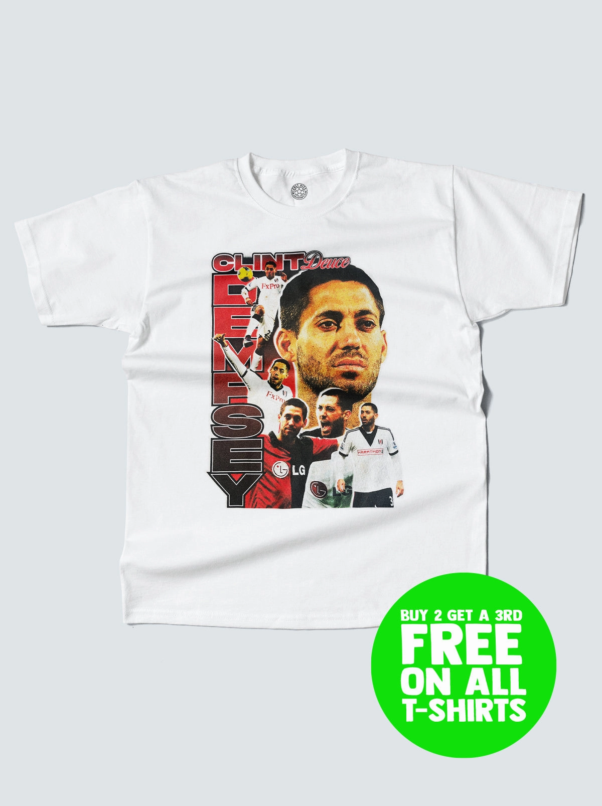 Temperature Regulating FULHAM CLINT DEMPSEY BOOTLEG TEE
