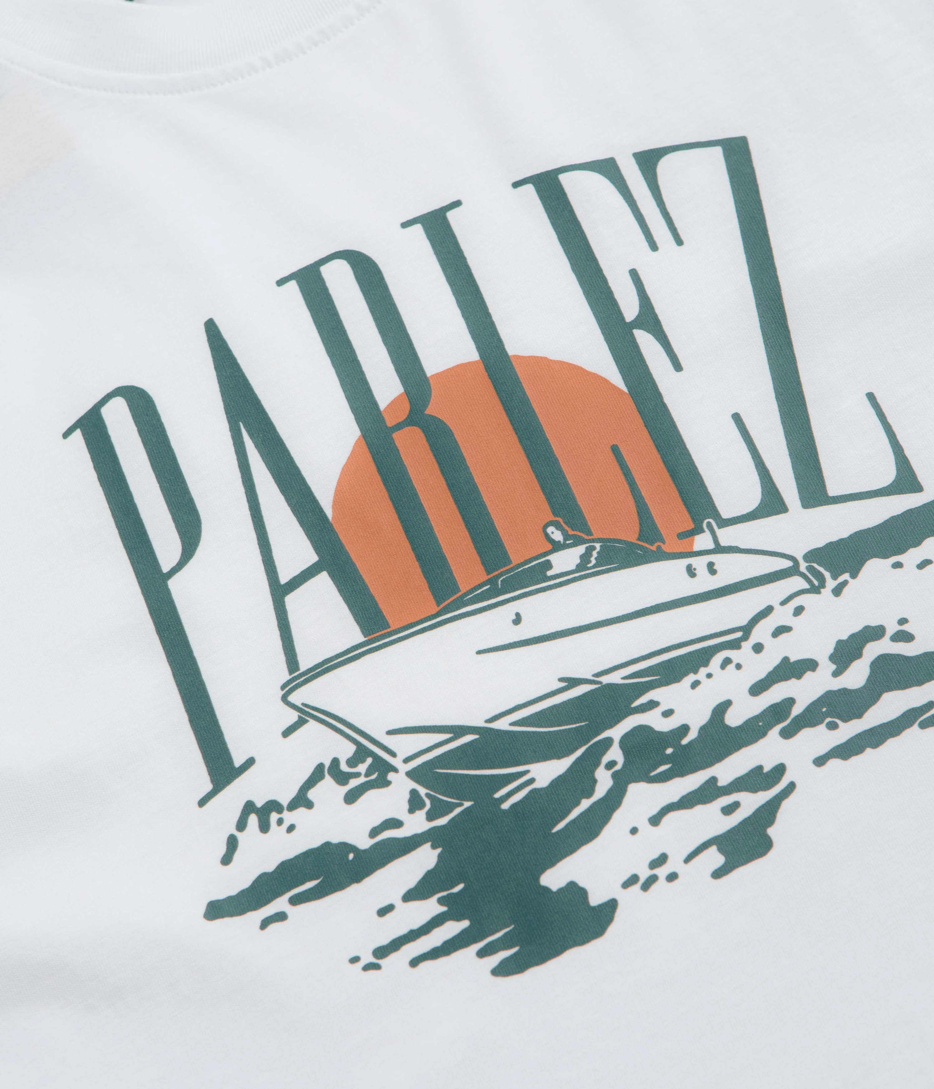 Camping attire AntiStaticLining Parlez Vehi T-Shirt - White