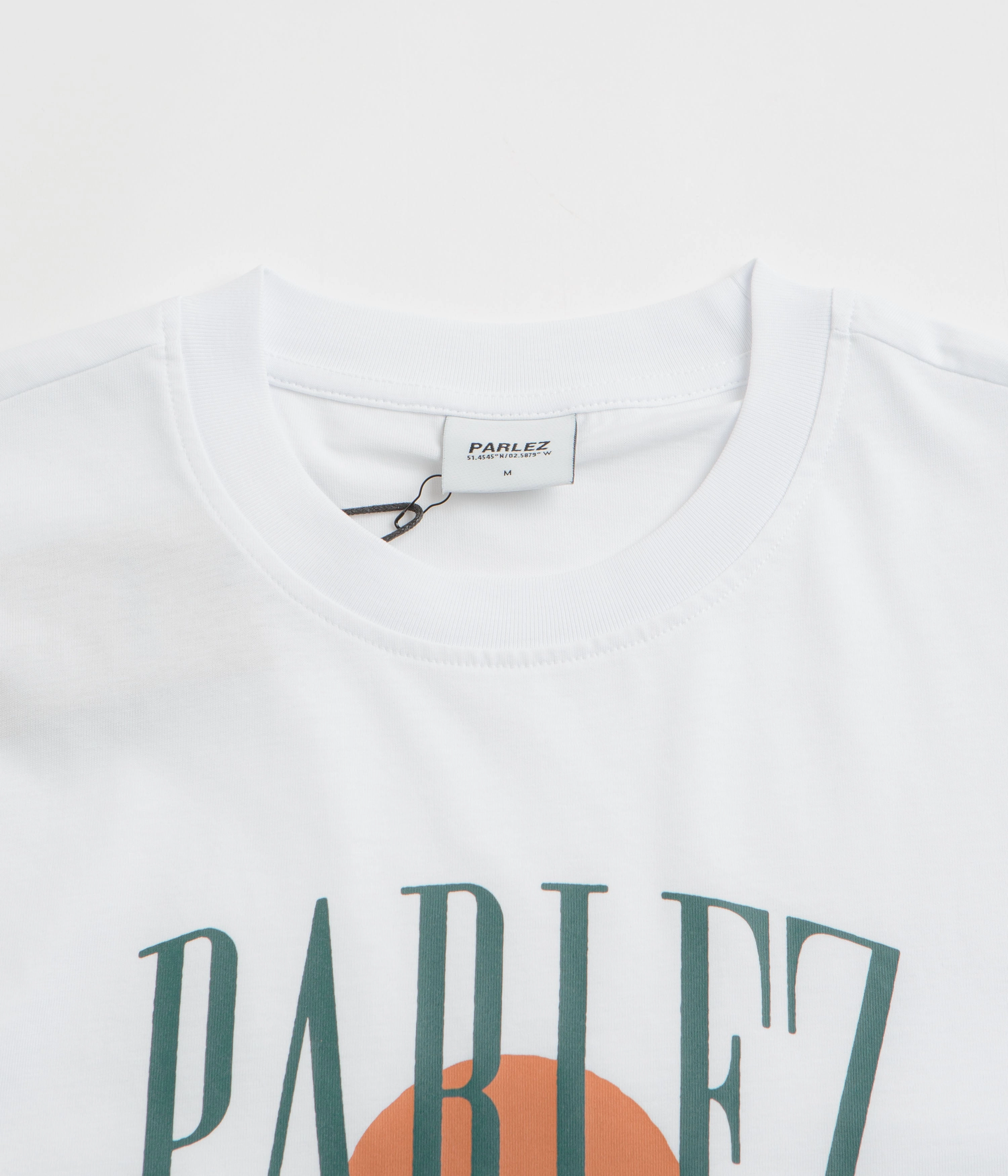 Parlez Vehi T-Shirt - White Neutral Color Sustainable Dye Process