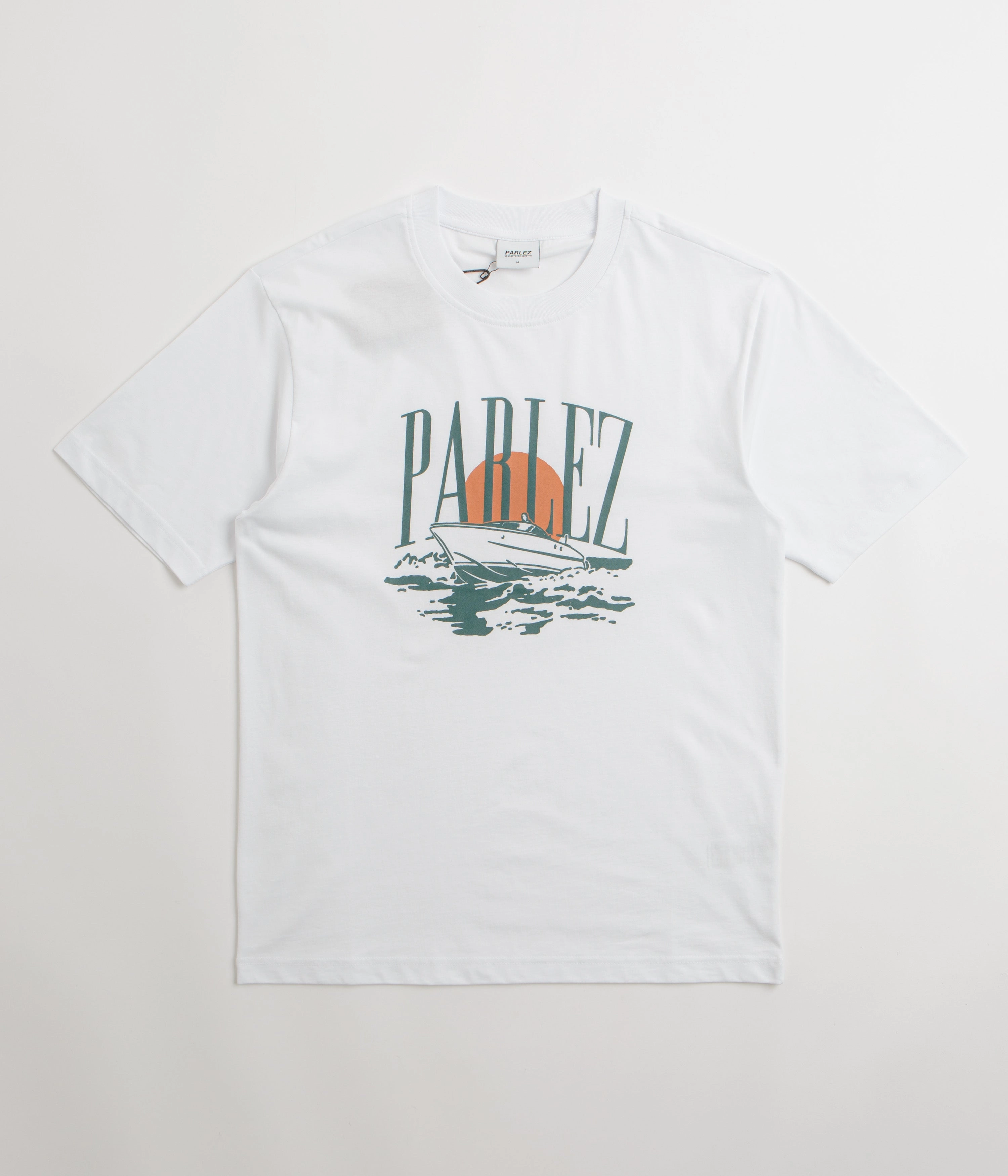 Parlez Vehi T-Shirt - White Fashionable Option Comfort and Breathable